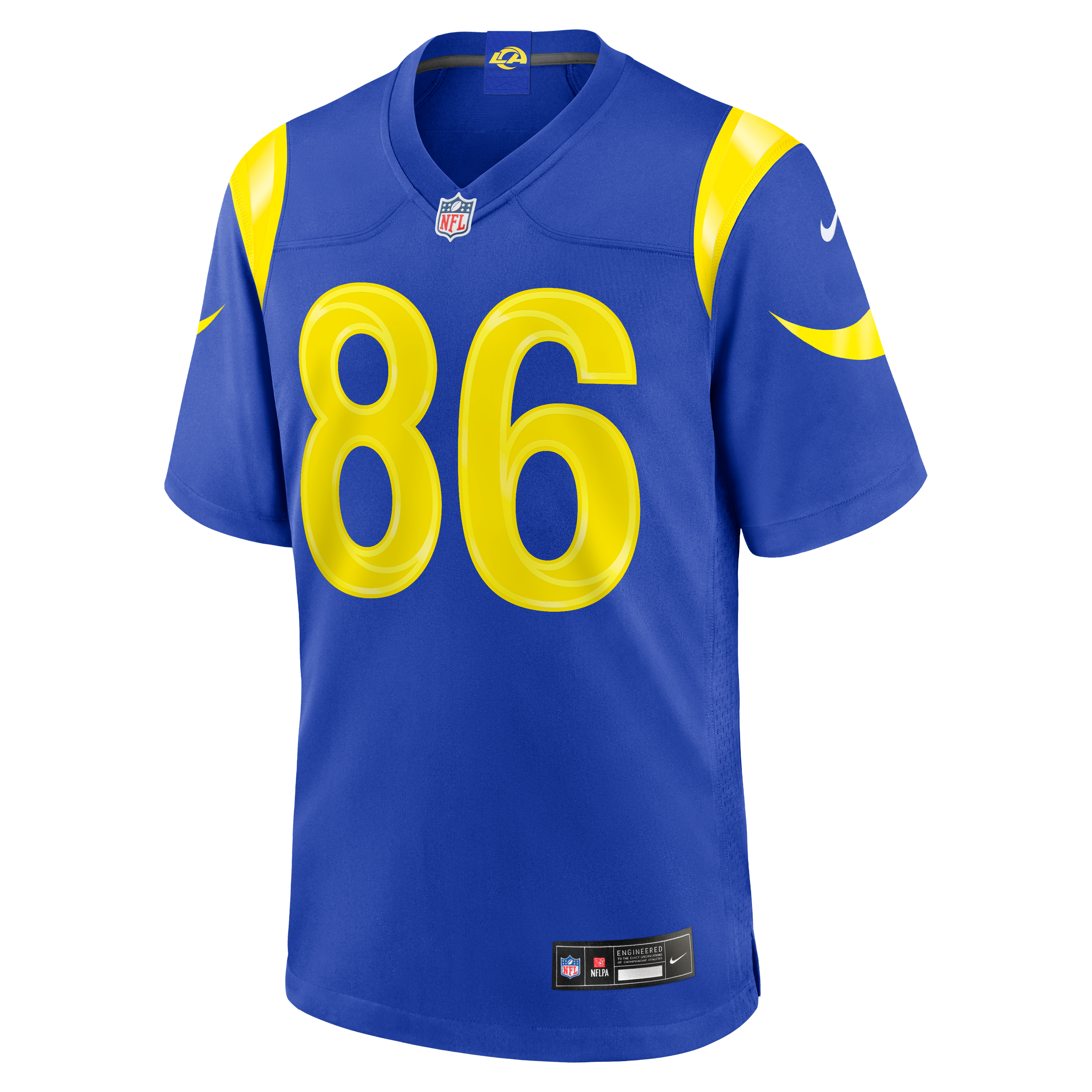 Max Klare Los Angeles Rams Game Jersey Royal NFL Football Fan Wear