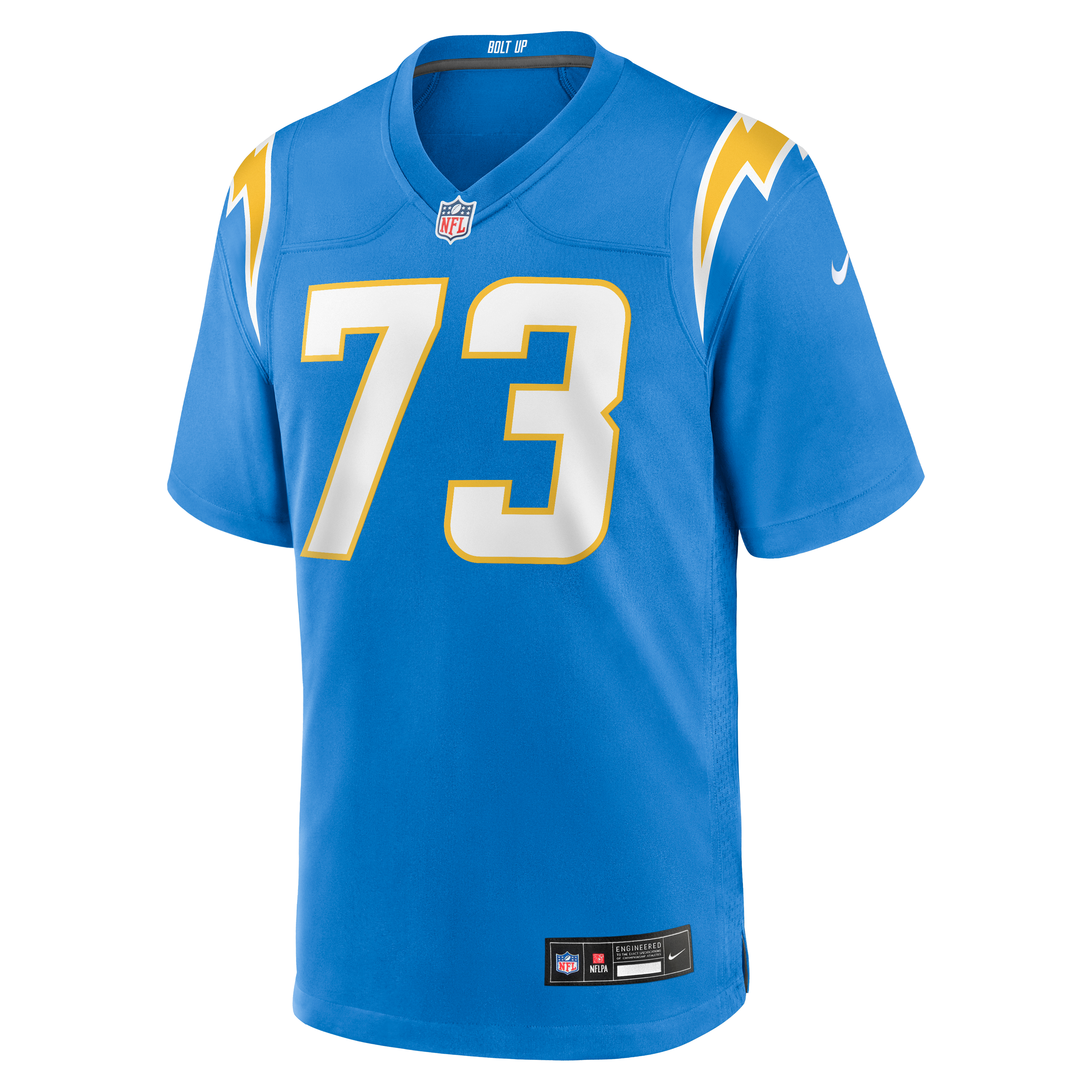 Alex Harkey Los Angeles Chargers Game Jersey Powder Blue NFL Football Fan Wear