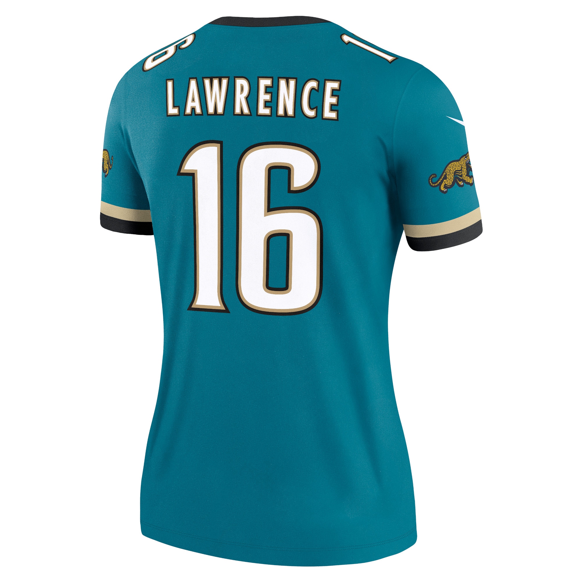 Trevor Lawrence Performance Jacksonville Jaguars Alternate Jersey No.16 Teal NFL Football Fan Wear Trevor Lawrence Performance