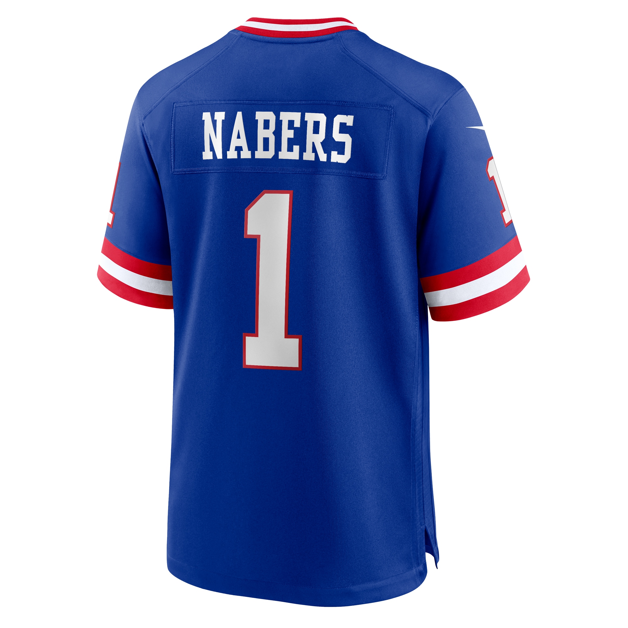 Malik Nabers New York Giants Player Jersey Royal NFL Football Fan Wear Malik Nabers