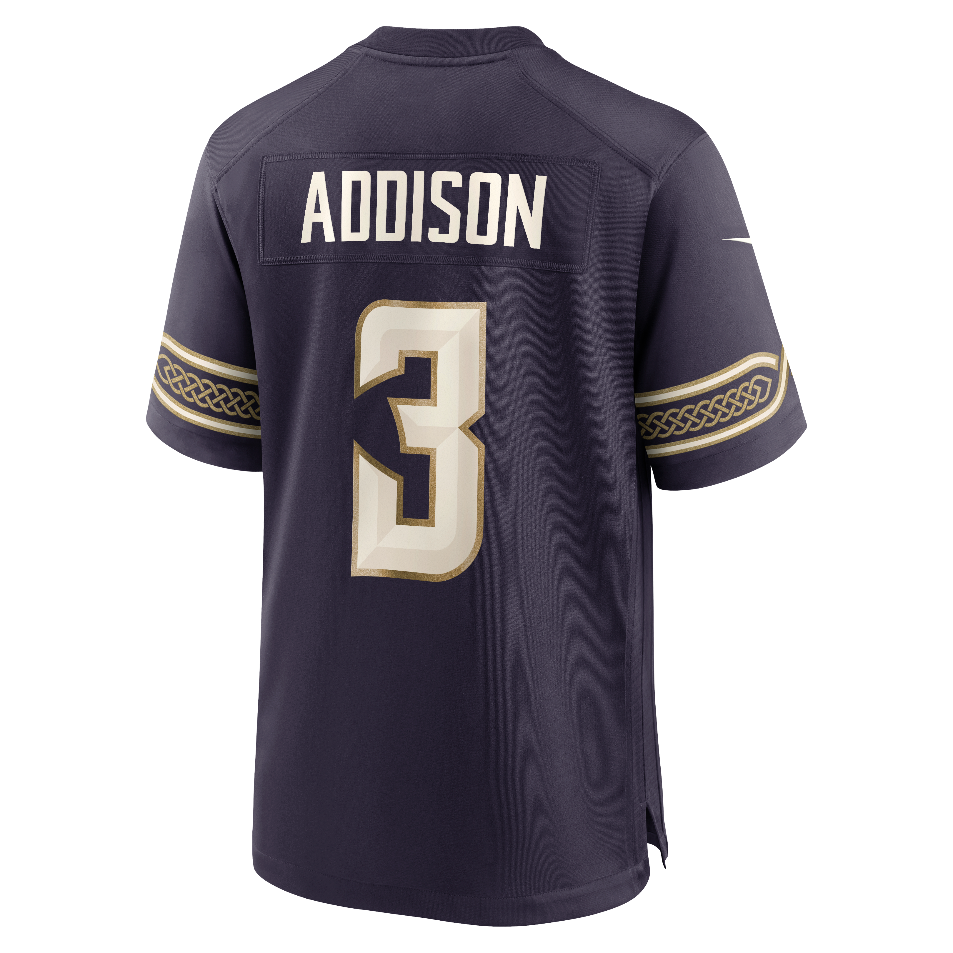 Jordan Addison Minnesota Vikings Game Jersey Purple NFL Football Fan Wear