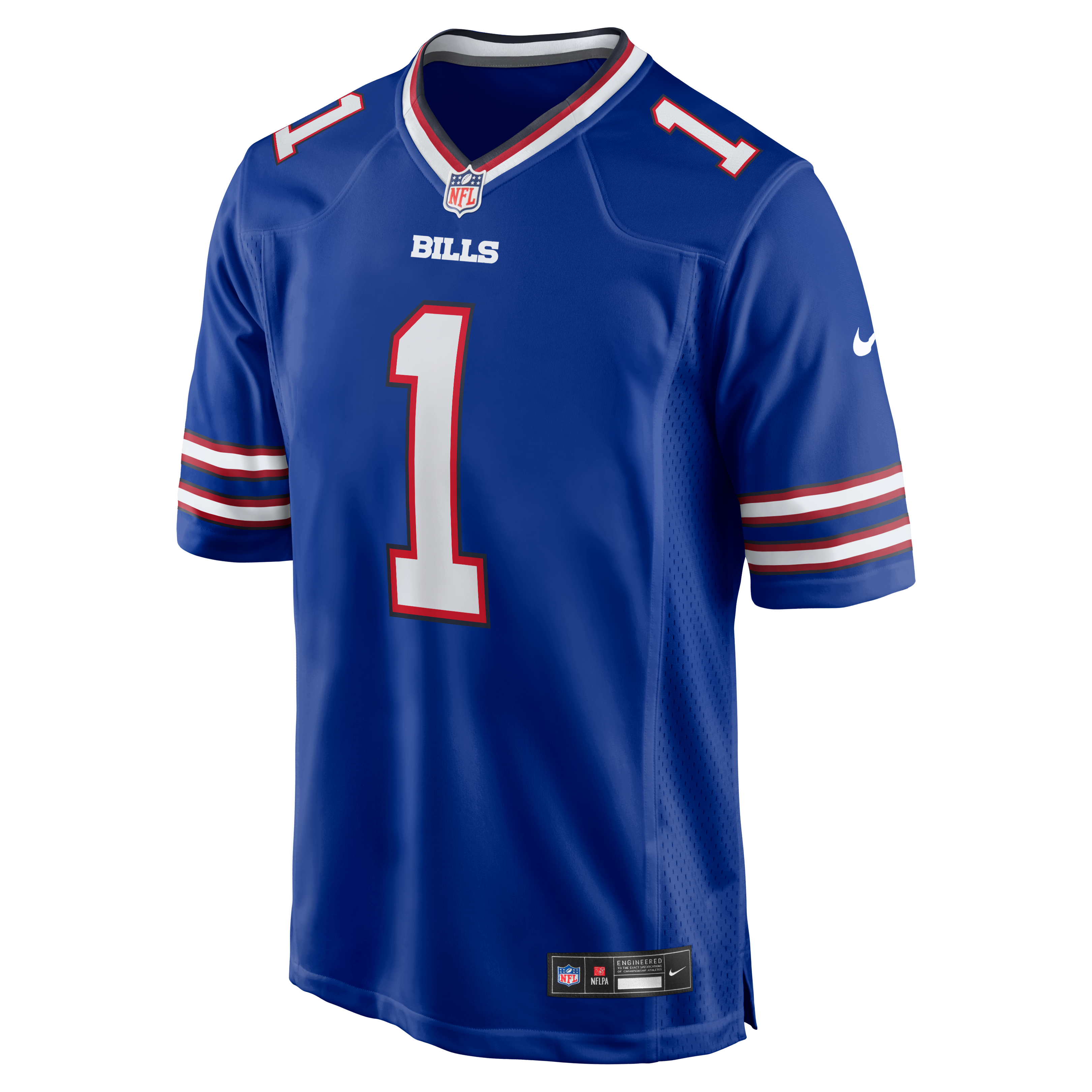 Buffalo Bills Game Jersey No.1 Royal NFL Football Fan Wear No.1