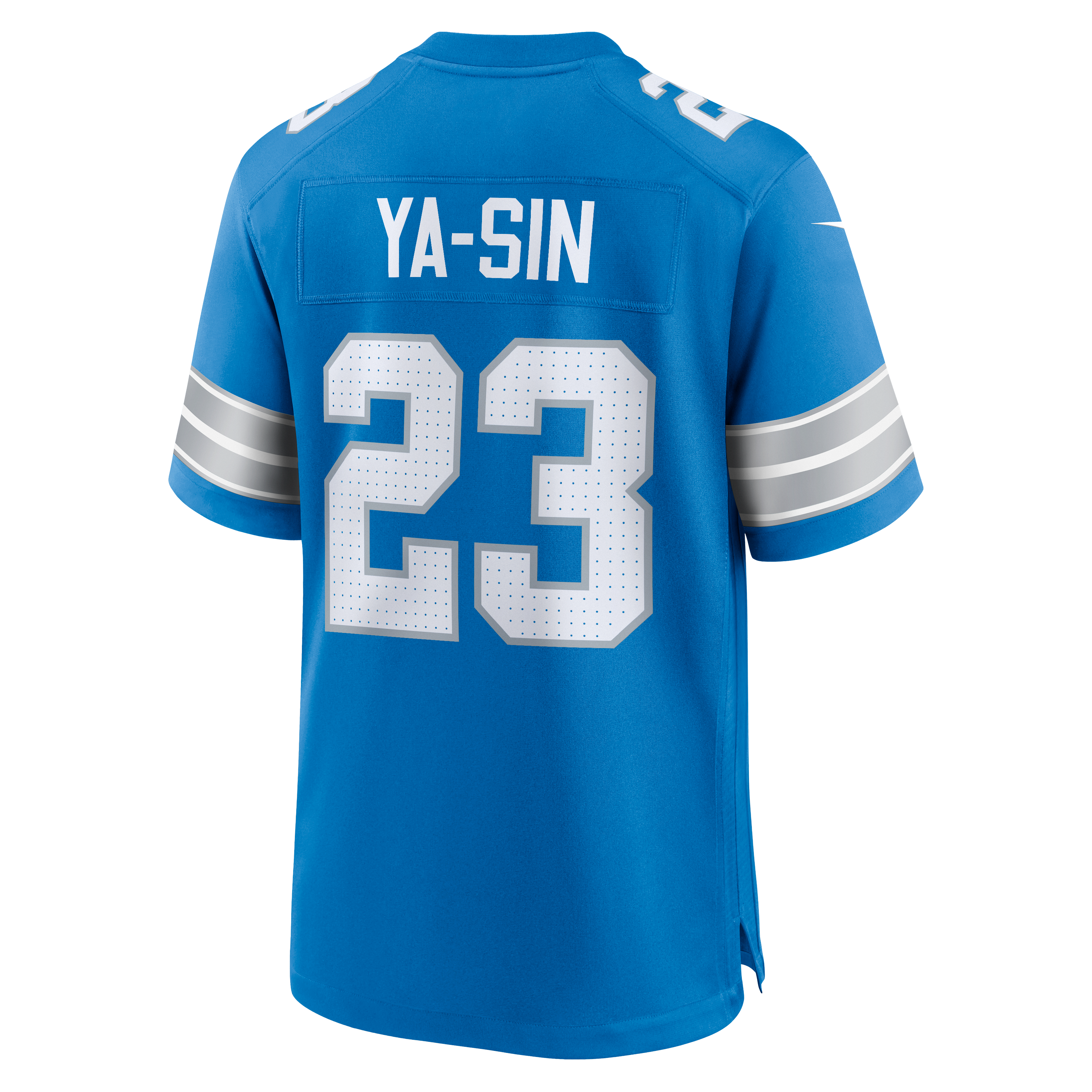 Rock Ya-Sin Detroit Lions Game Jersey Blue NFL Football Fan Wear