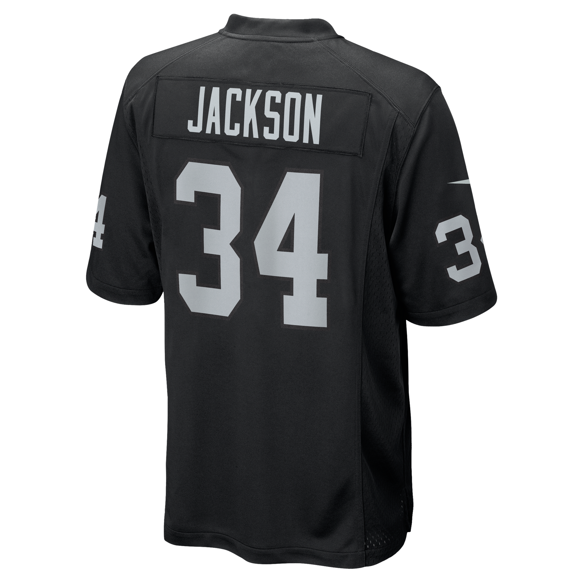 Retired Bo Jackson Las Vegas Raiders Player Jersey NFL Football Fan Wear
