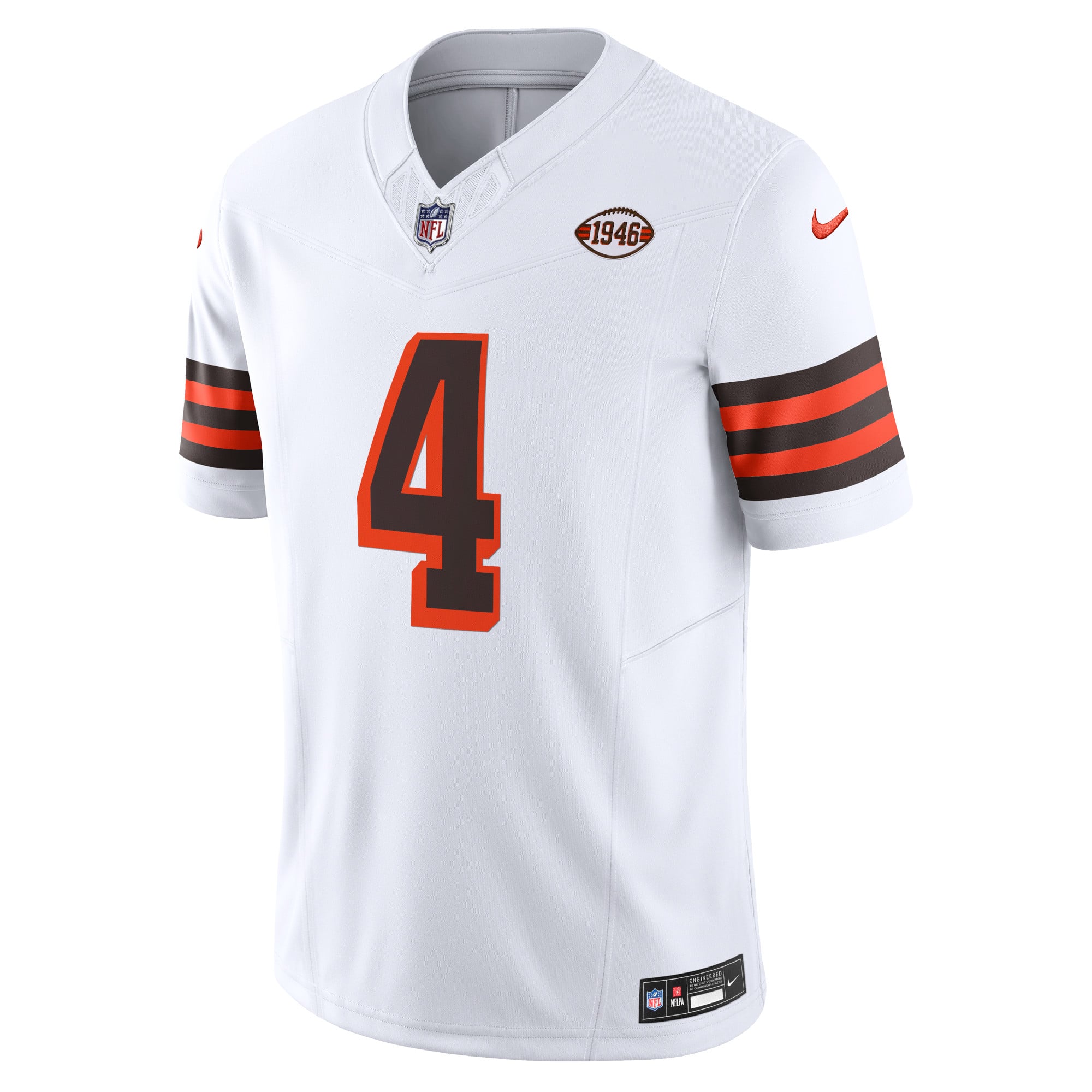 Deshaun Watson Cleveland Browns Limited Jersey White NFL Football Fan Wear Deshaun Watson