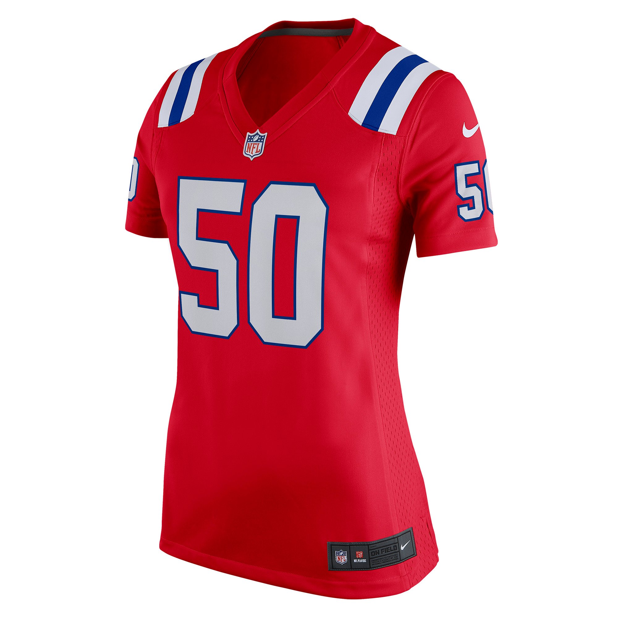 Mike Vrabel Retired New England Patriots Game Jersey Red NFL Football Fan Wear Mike Vrabel Retired