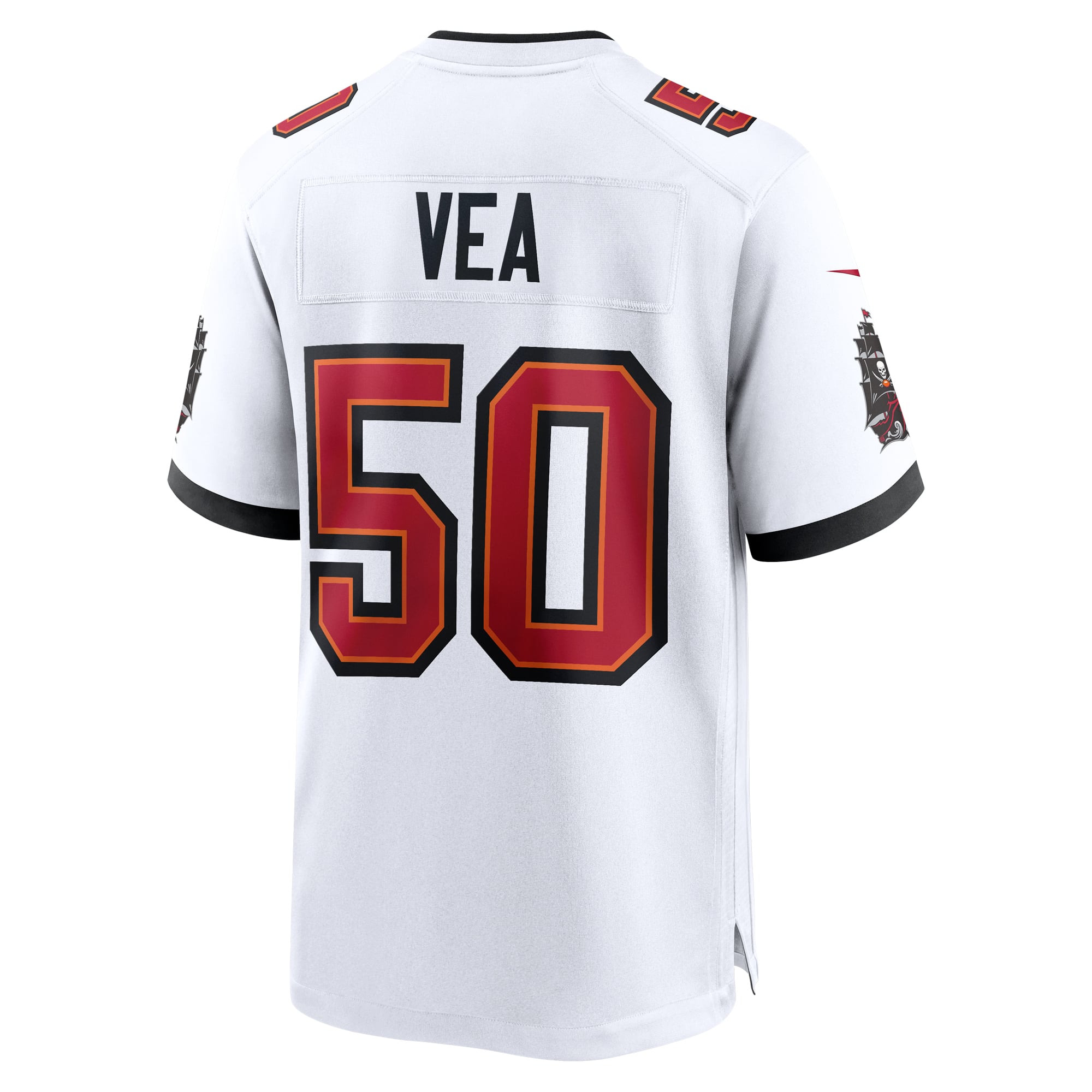 Vita Vea Tampa Bay Buccaneers Game Jersey White NFL Football Fan Wear
