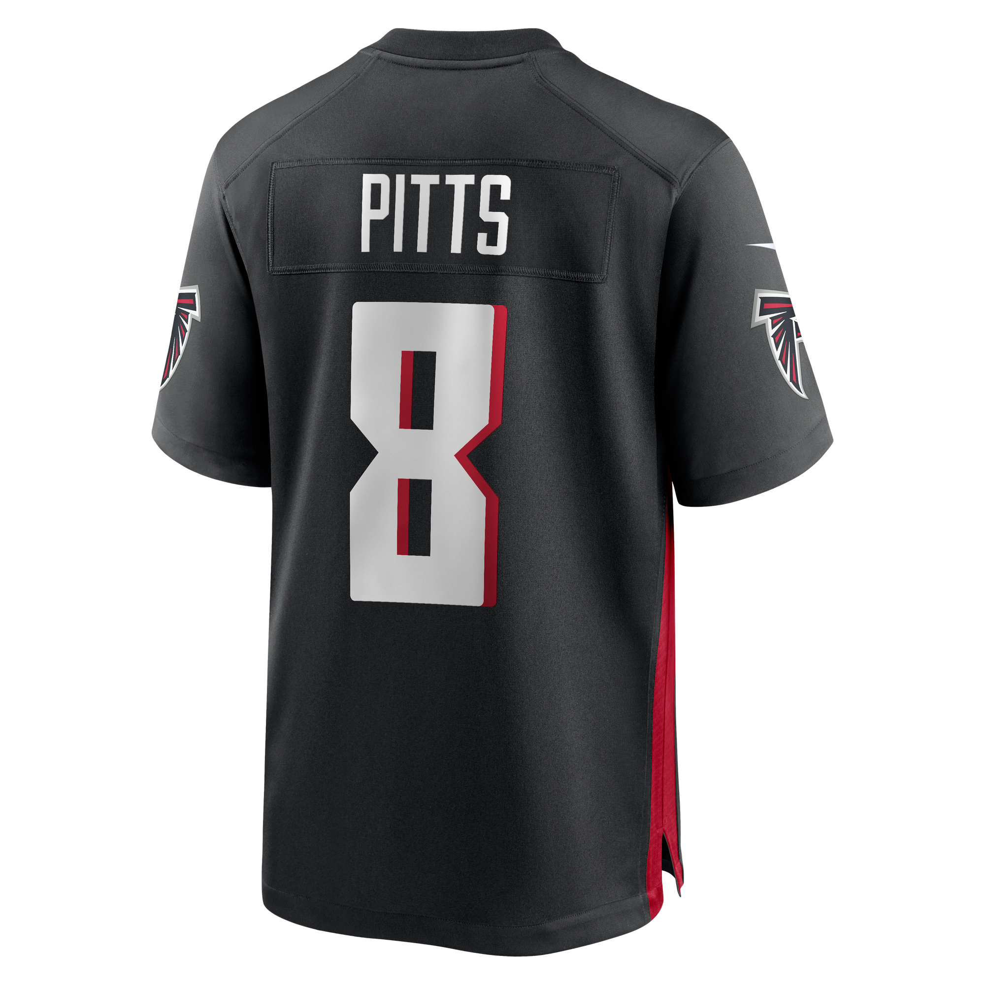 Kyle Pitts Atlanta Falcons Game Jersey Black NFL Football Fan Wear