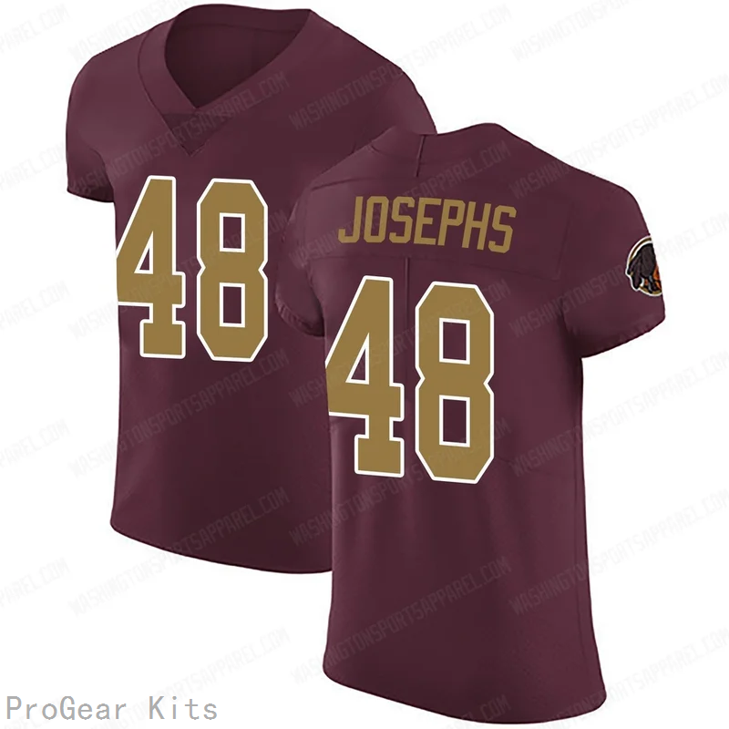 Joshua Josephs Washington Commanders Legend Jersey No.48 Burgundy NFL Football Fan Wear Joshua Josephs