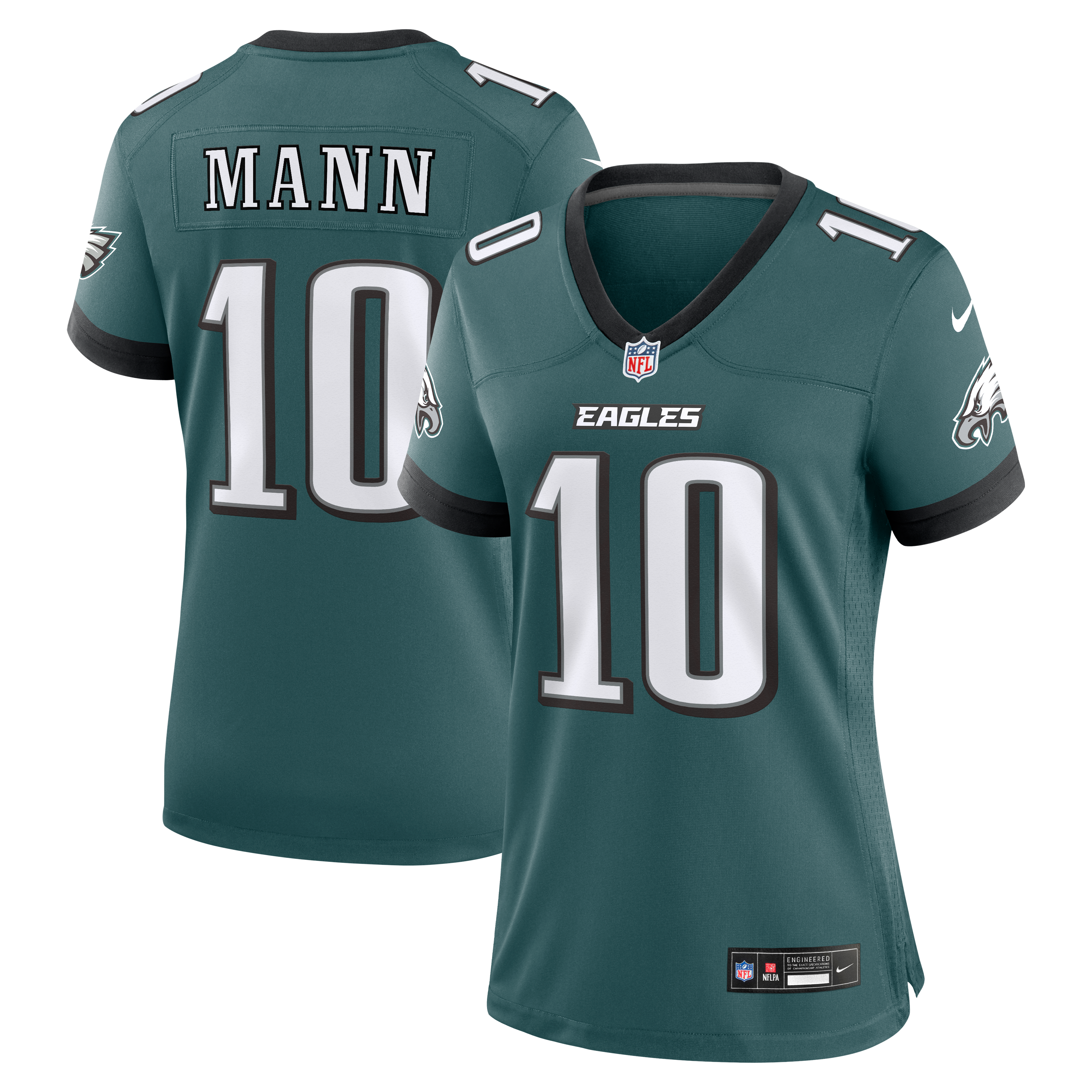 Braden Mann Philadelphia Eagles Game Jersey Midnight NFL Football Fan Wear