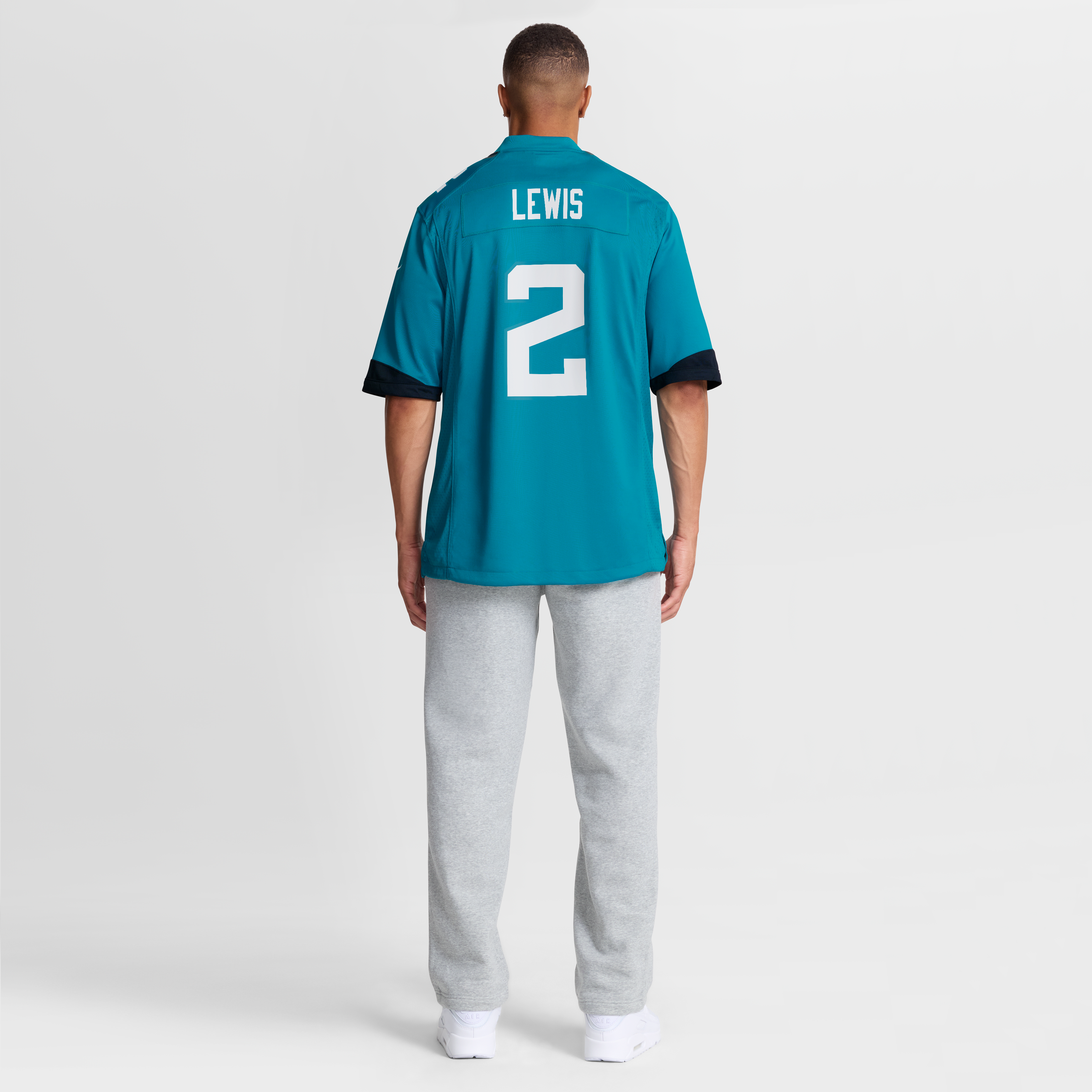 Jourdan Lewis Jacksonville Jaguars Game Jersey Teal NFL Football Fan Wear