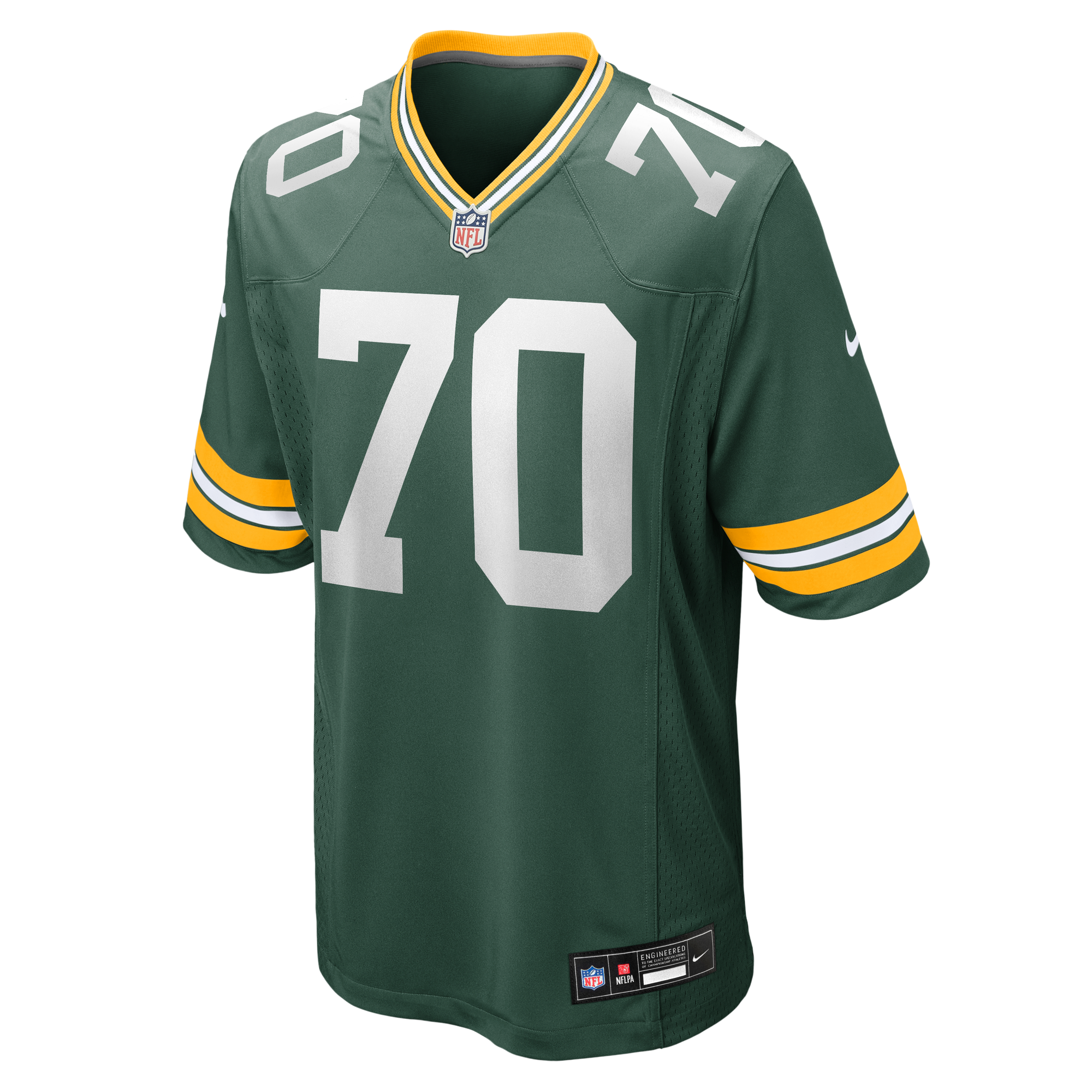 Darian Kinnard Green Bay Packers Game Jersey Green NFL Football Fan Wear