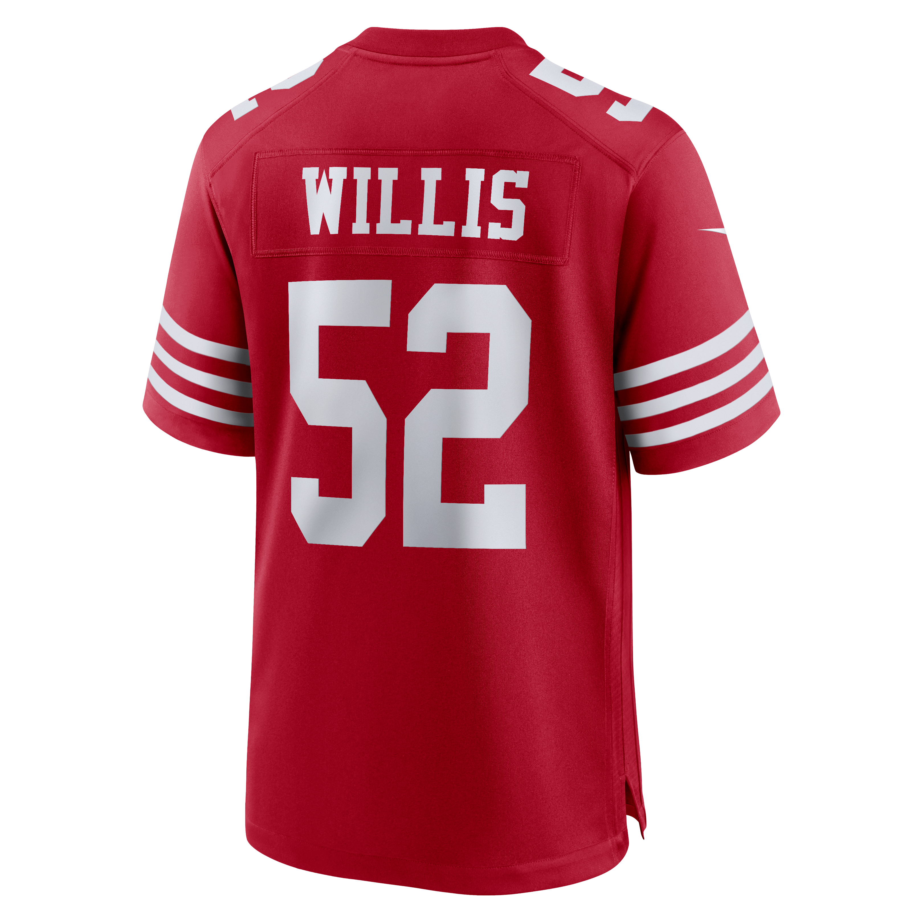 Patrick Willis Retired San Francisco 49ers Game Jersey Scarlet NFL Football Fan Wear Patrick Willis Retired