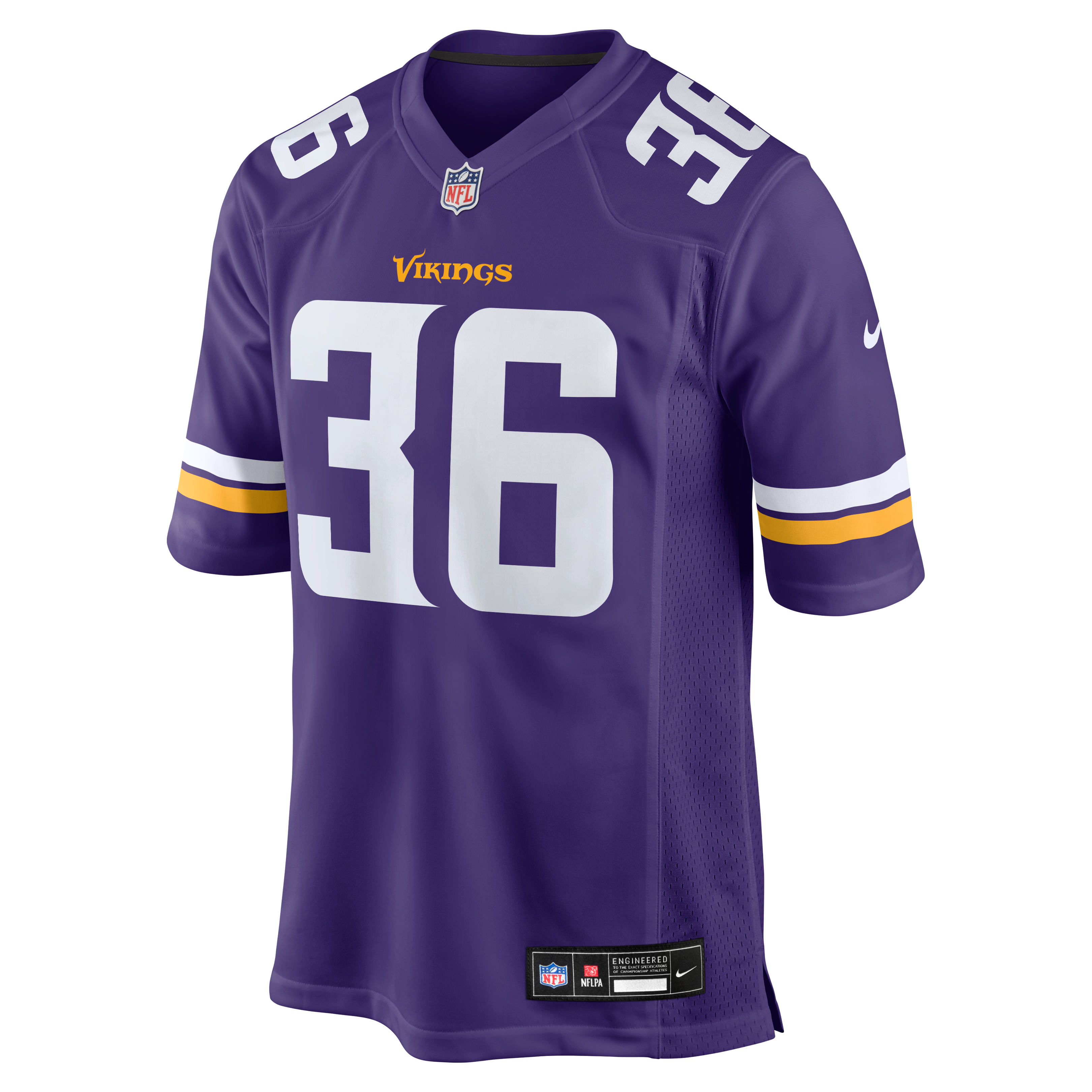 Zavier Scott Minnesota Vikings Game Jersey Purple NFL Football Fan Wear