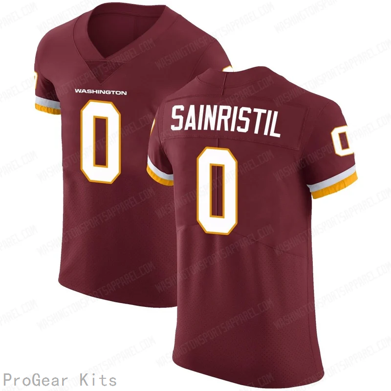 Mike Sainristil Washington Commanders Legend Jersey No.0 Burgundy NFL Football Fan Wear