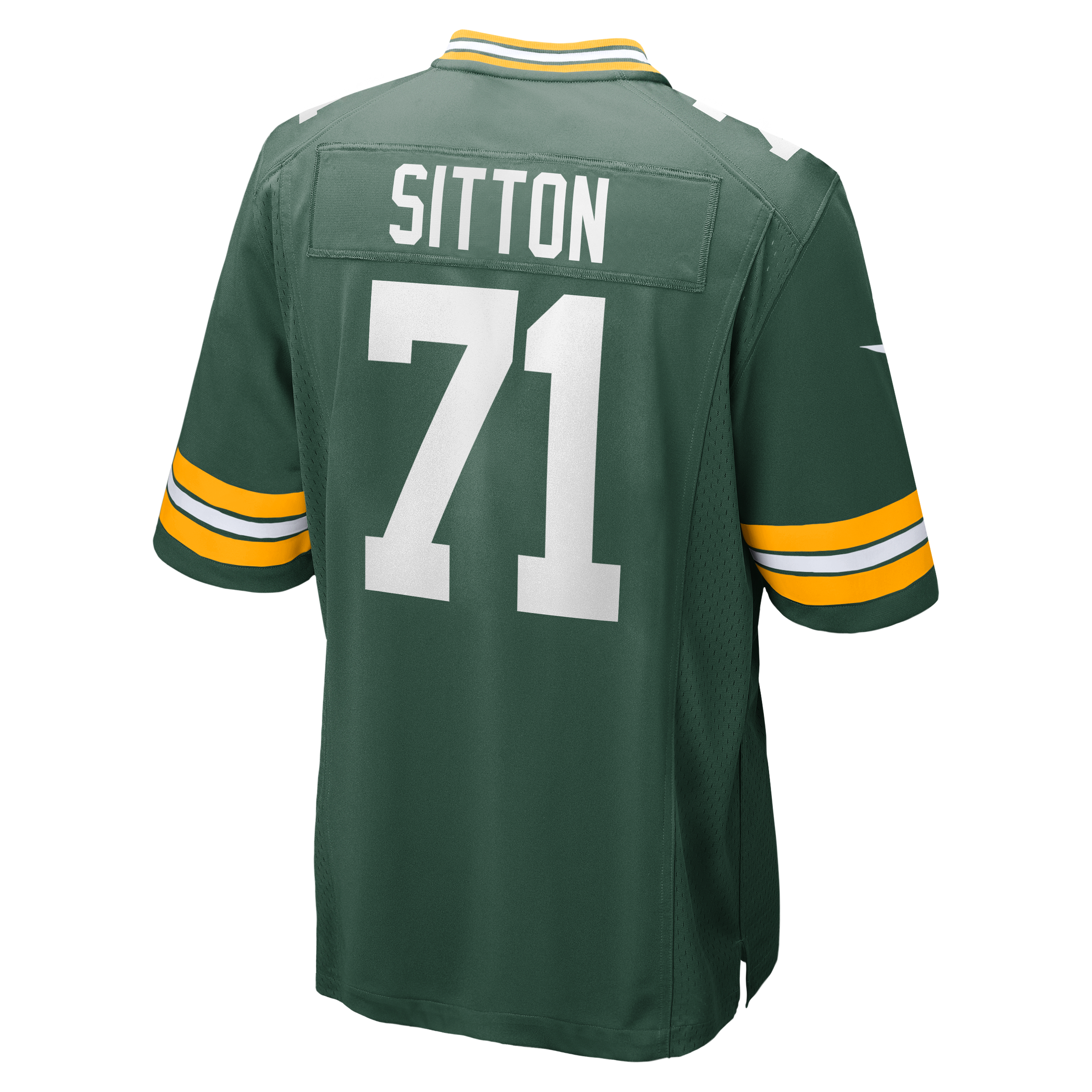 Josh Sitton Retired Green Bay Packers Game Jersey Green NFL Football Fan Wear Josh Sitton Retired