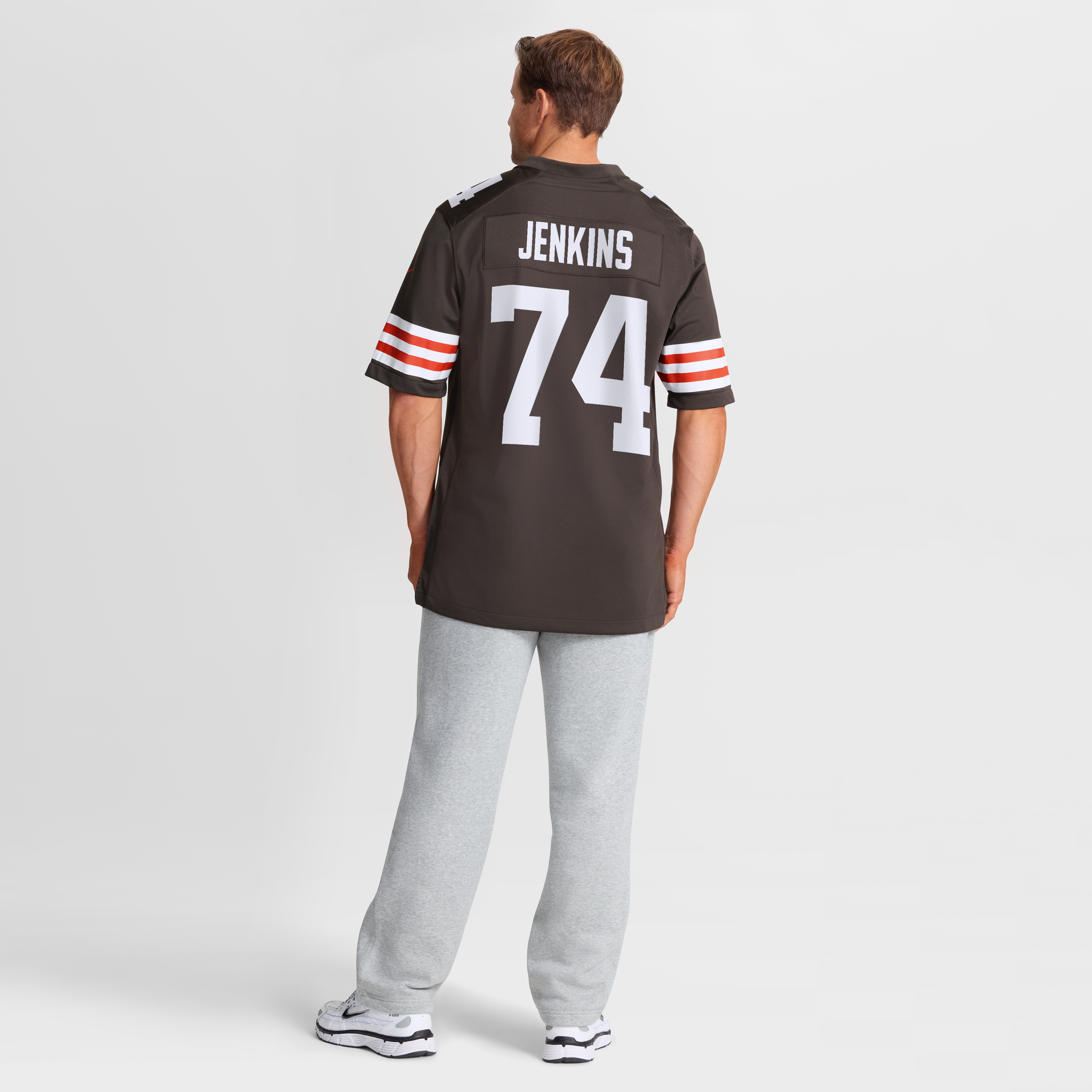 Elgton Jenkins Cleveland Browns Game Jersey Brown NFL Football Fan Wear