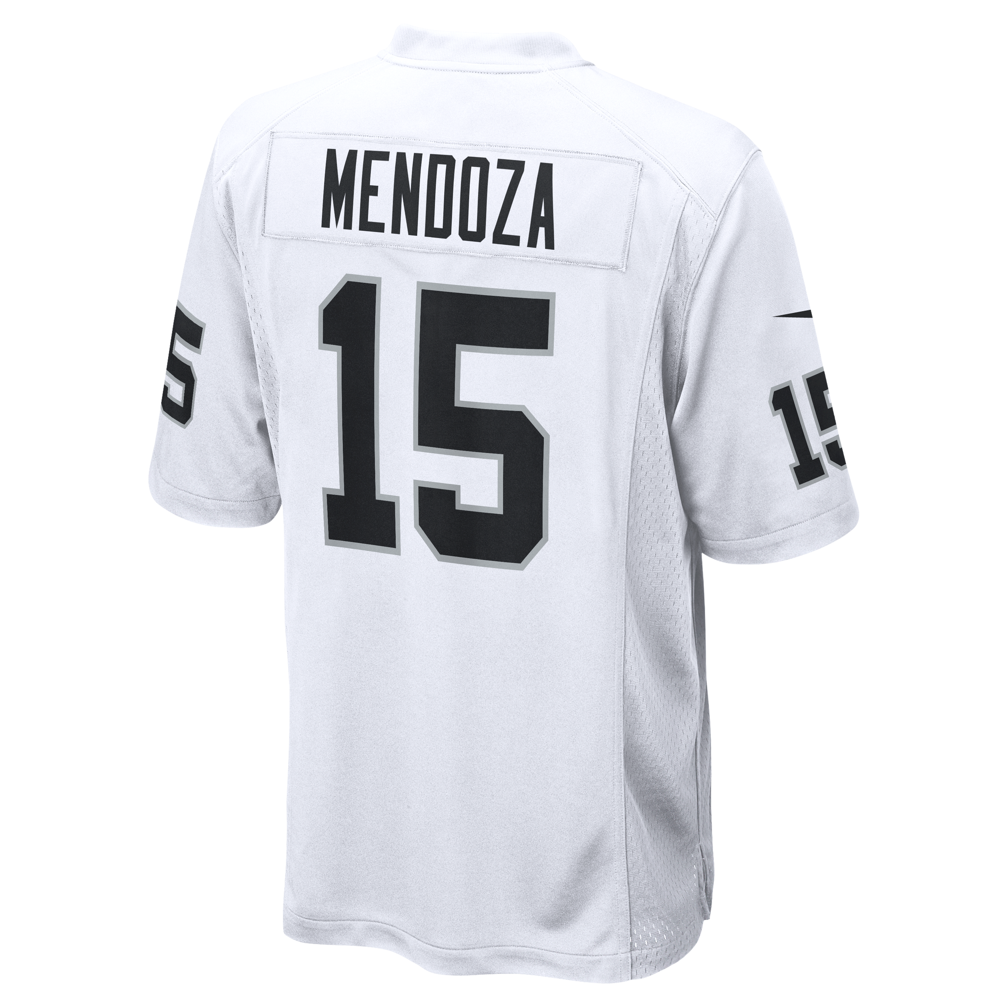 Fernando Mendoza Las Vegas Raiders Player Jersey White NFL Football Fan Wear