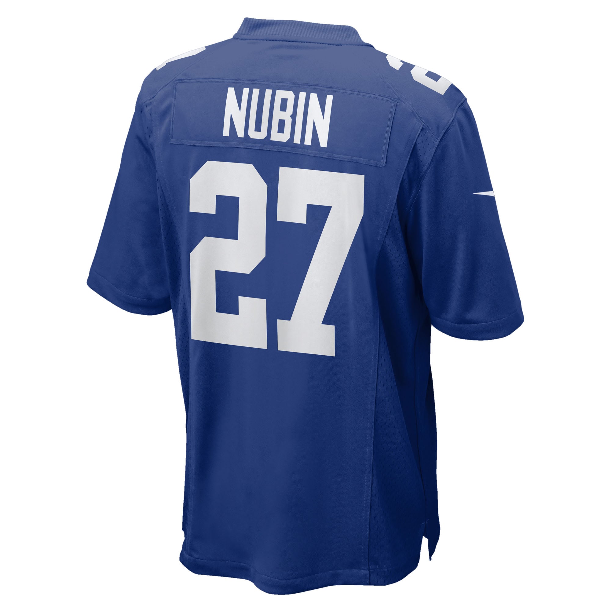 Tyler Nubin New York Giants Game Jersey Royal NFL Football Fan Wear