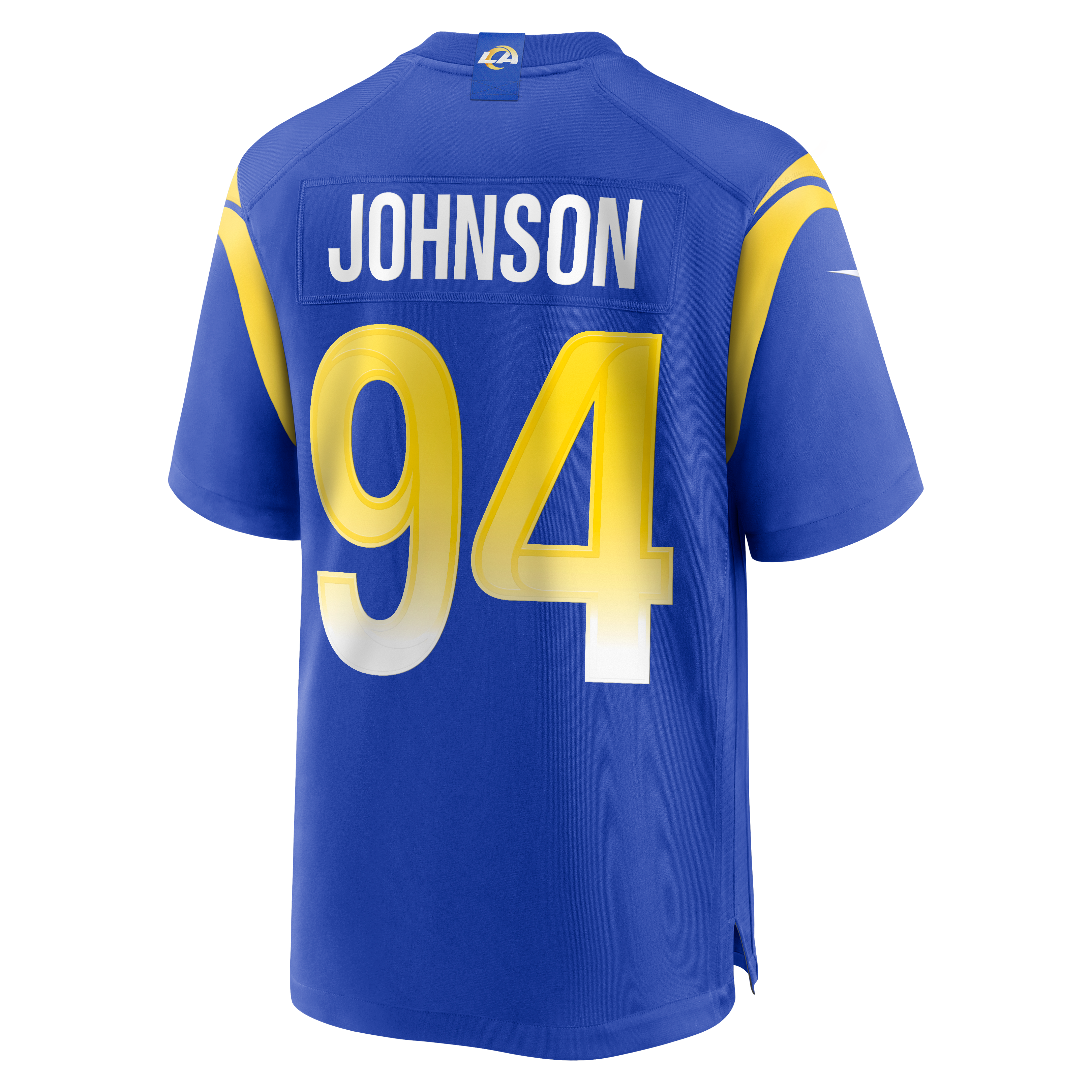 Desjuan Johnson Los Angeles Rams Game Jersey Royal NFL Football Fan Wear Desjuan Johnson