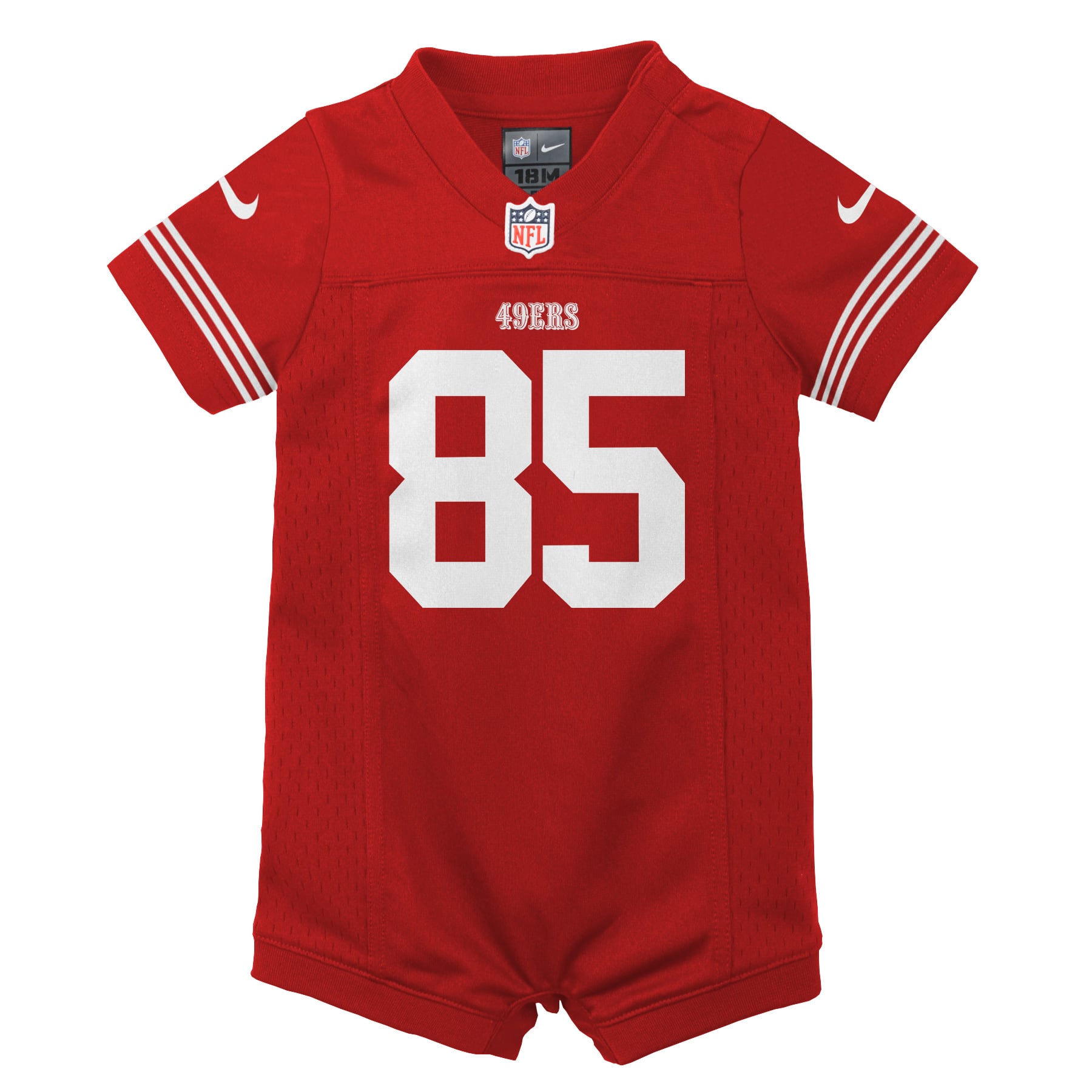 George Kittle San Francisco 49ers Alternate Jersey Scarlet NFL Football Fan Wear George Kittle