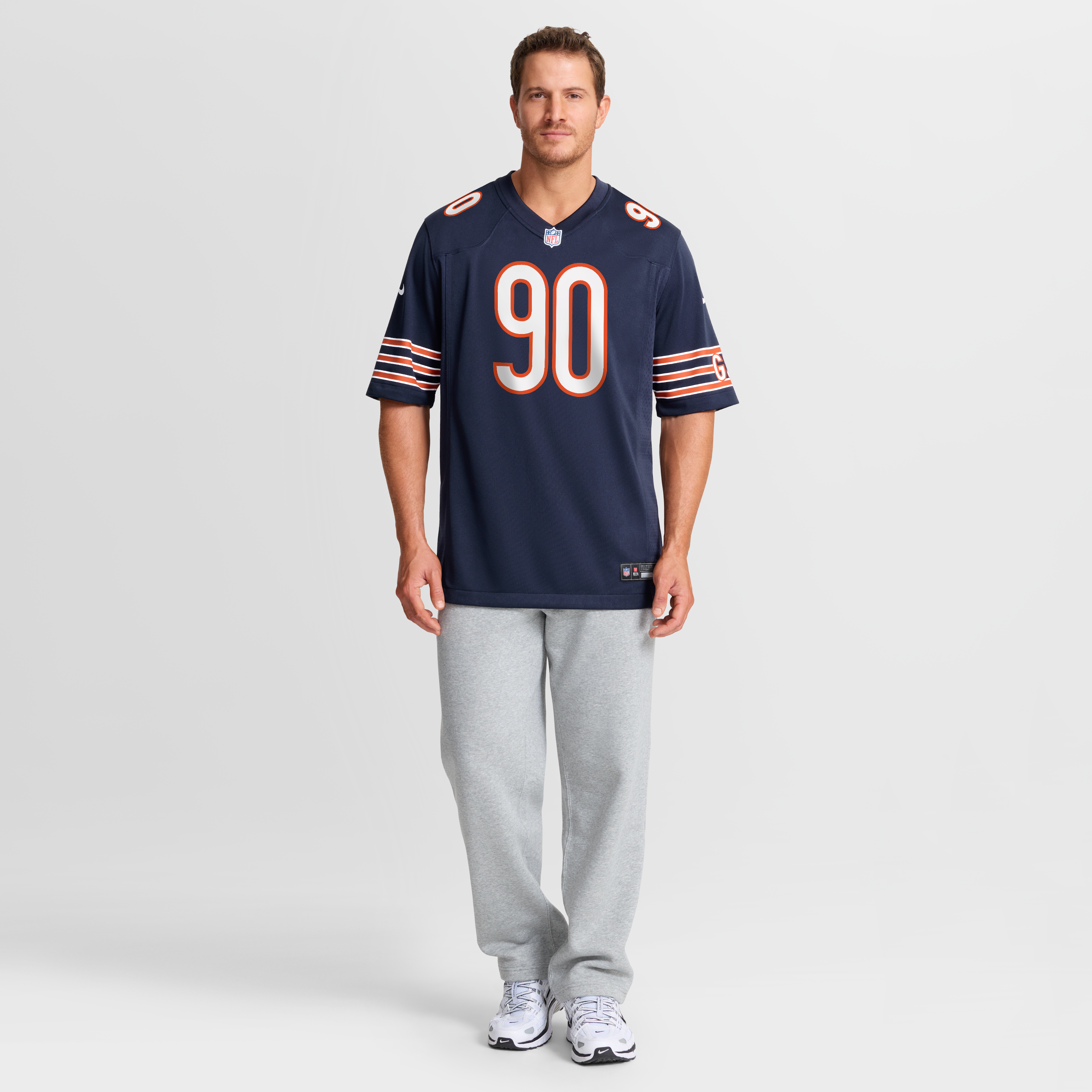 Neville Gallimore Chicago Bears Game Jersey Navy NFL Football Fan Wear