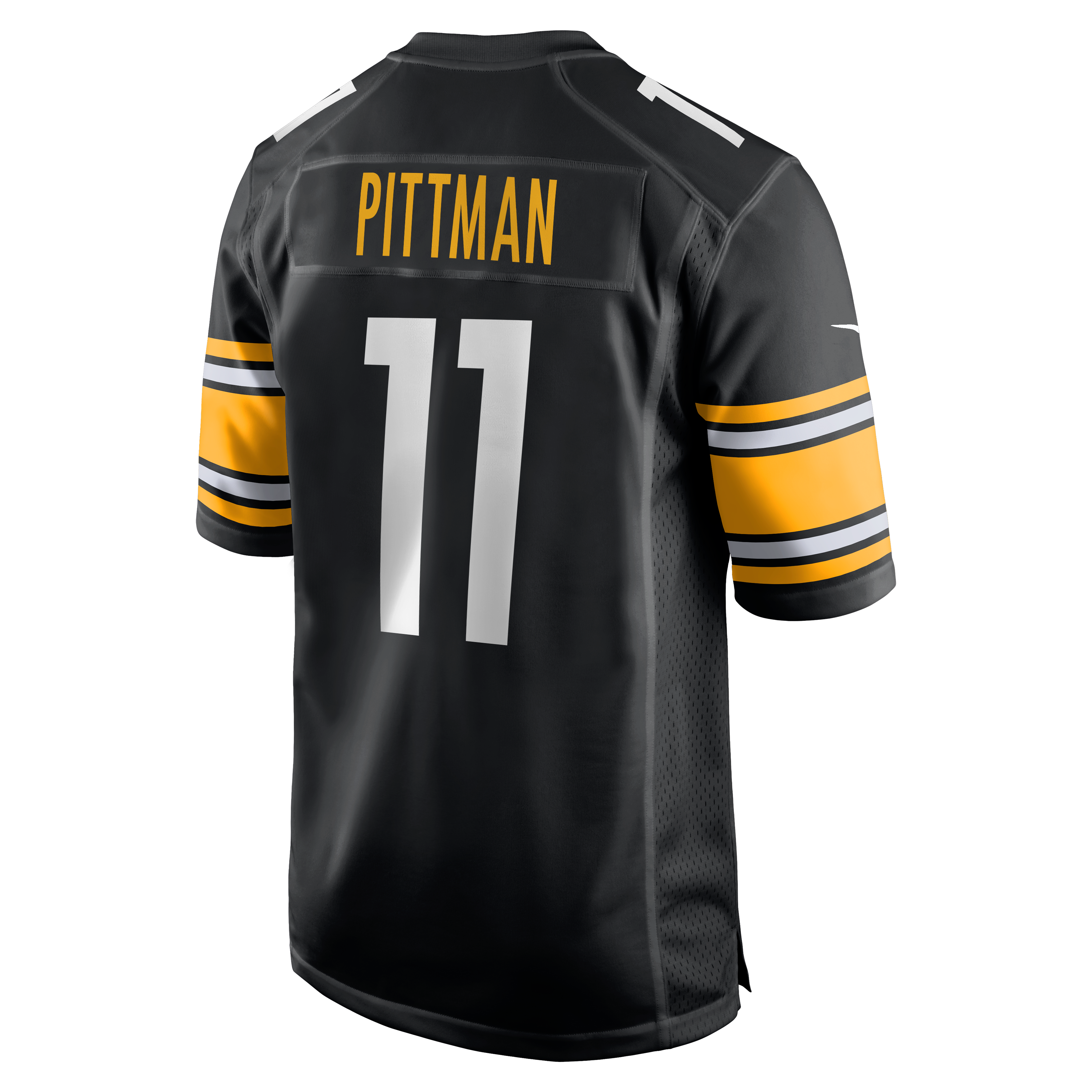 Michael Pittman Jr Pittsburgh Steelers Game Jersey Black NFL Football Fan Wear Michael Pittman Jr