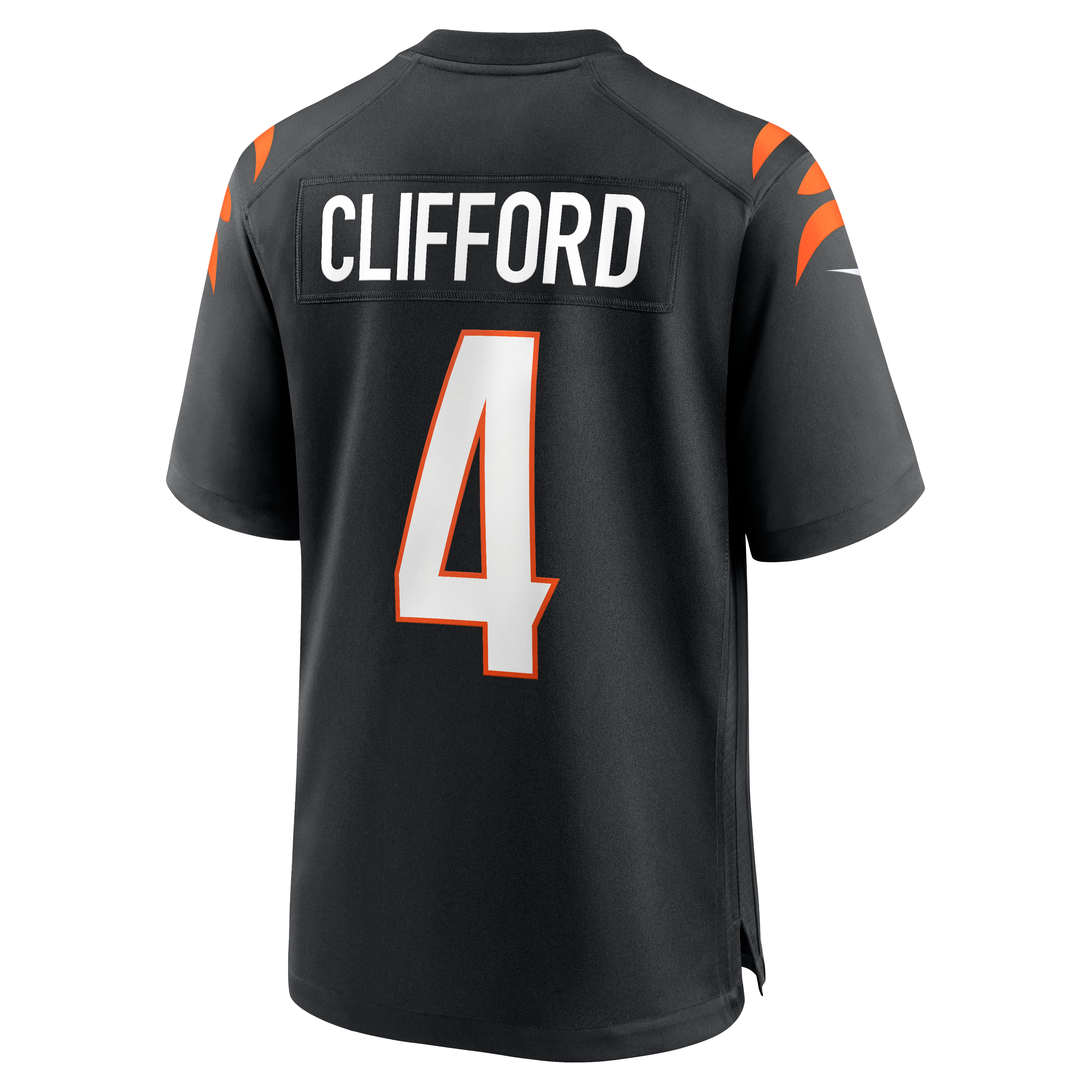 Sean Clifford Cincinnati Bengals Game Jersey Black NFL Football Fan Wear Sean Clifford