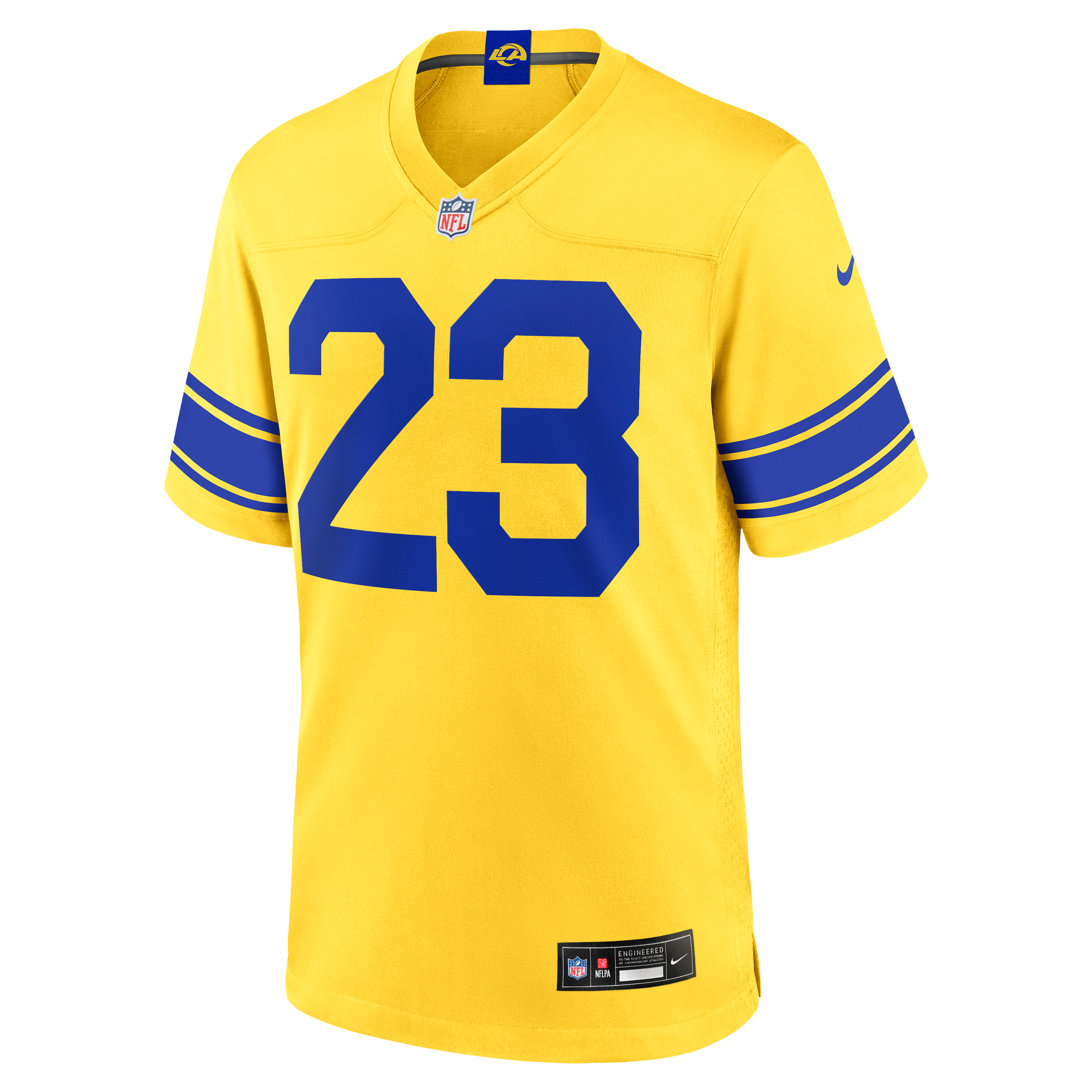 Kyren Williams Sol Los Angeles Rams Game Jersey NFL Football Fan Wear Kyren Williams Sol