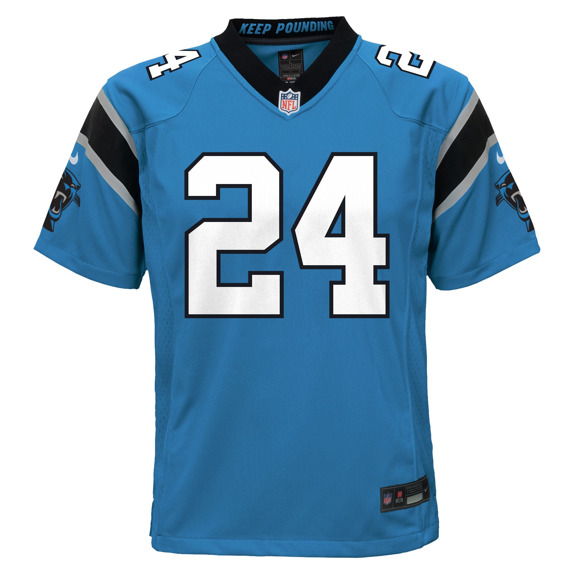 Jonathon Brooks Carolina Panthers Game Jersey NFL Football Fan Wear Jonathon Brooks