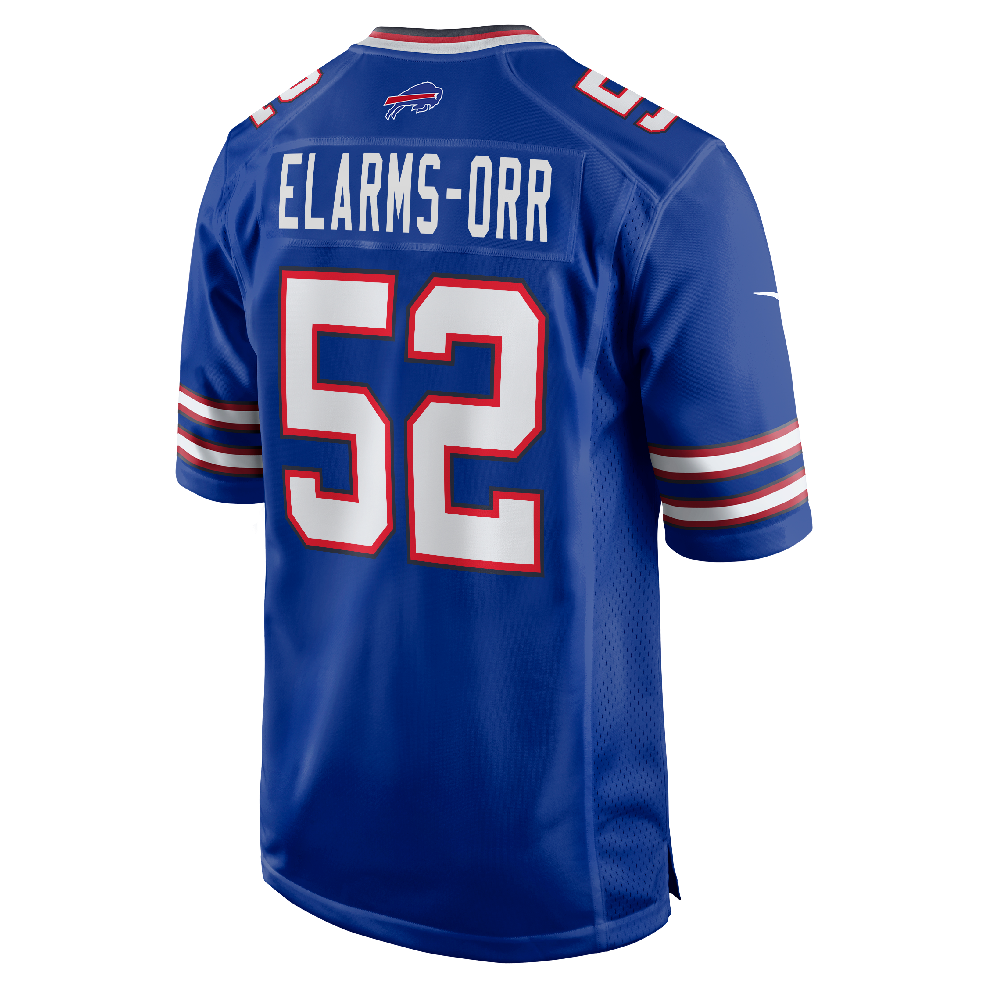 Kaleb Elarms-Orr Buffalo Bills Game Jersey Royal NFL Football Fan Wear