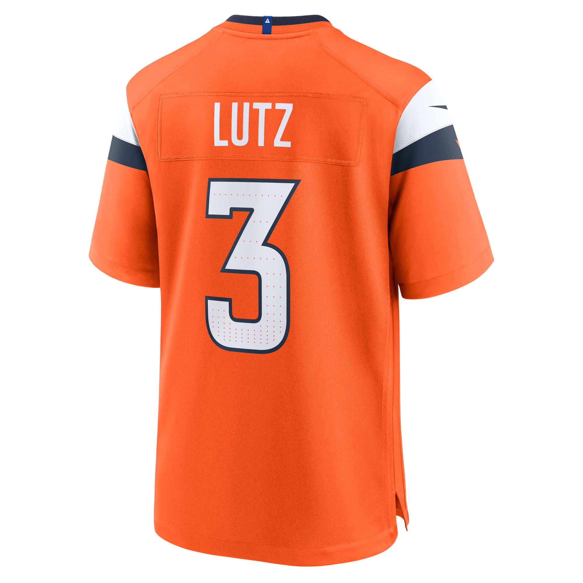Wil Lutz Denver Broncos Game Jersey Orange NFL Football Fan Wear
