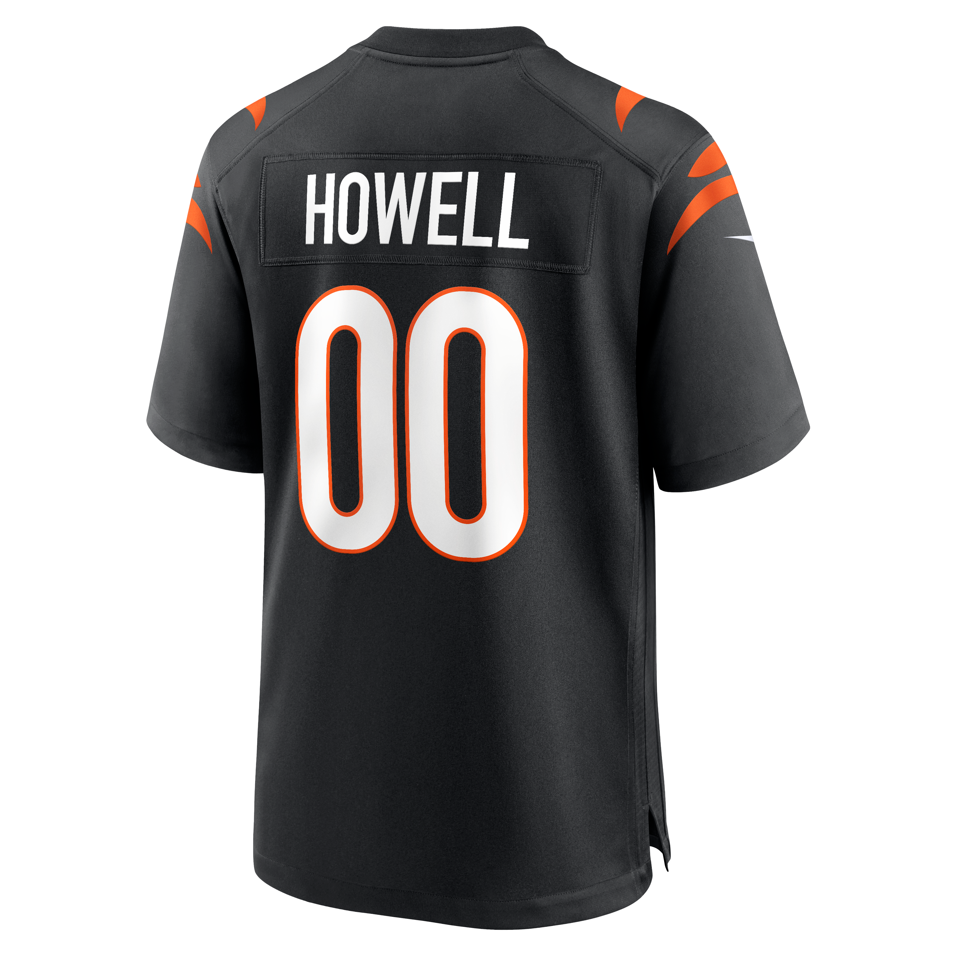 Cashius Howell Cincinnati Bengals Game Jersey Black NFL Football Fan Wear Cashius Howell