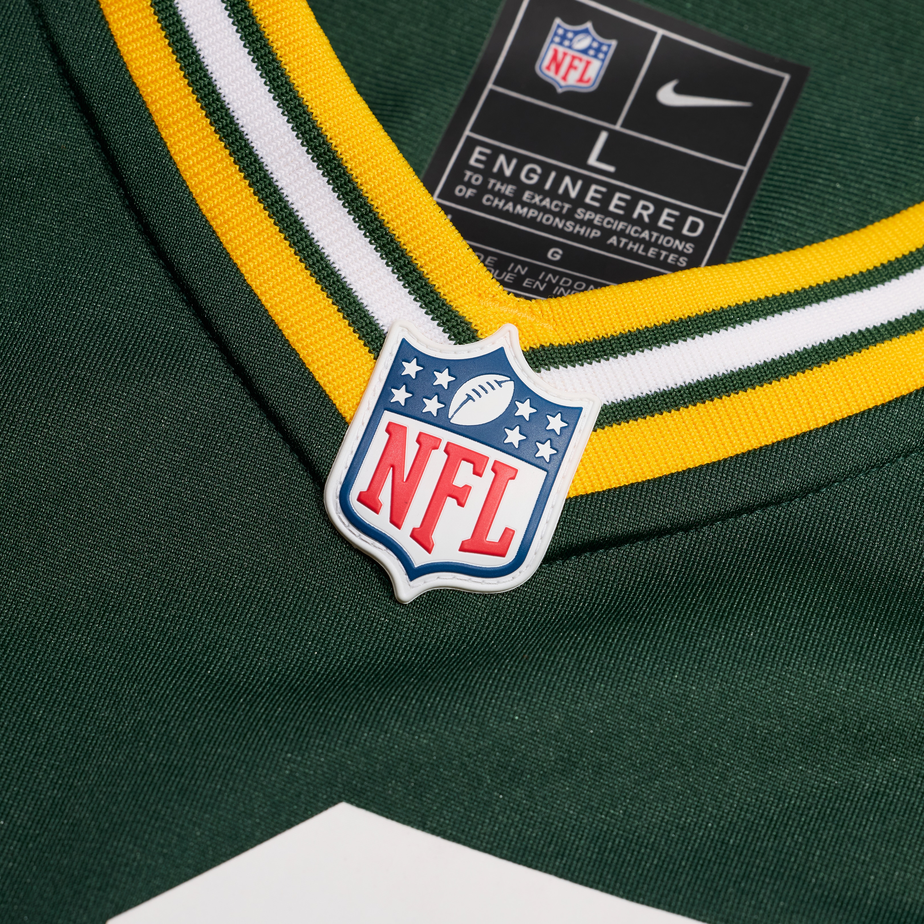 Bo Melton Green Bay Packers Game Jersey Green NFL Football Fan Wear