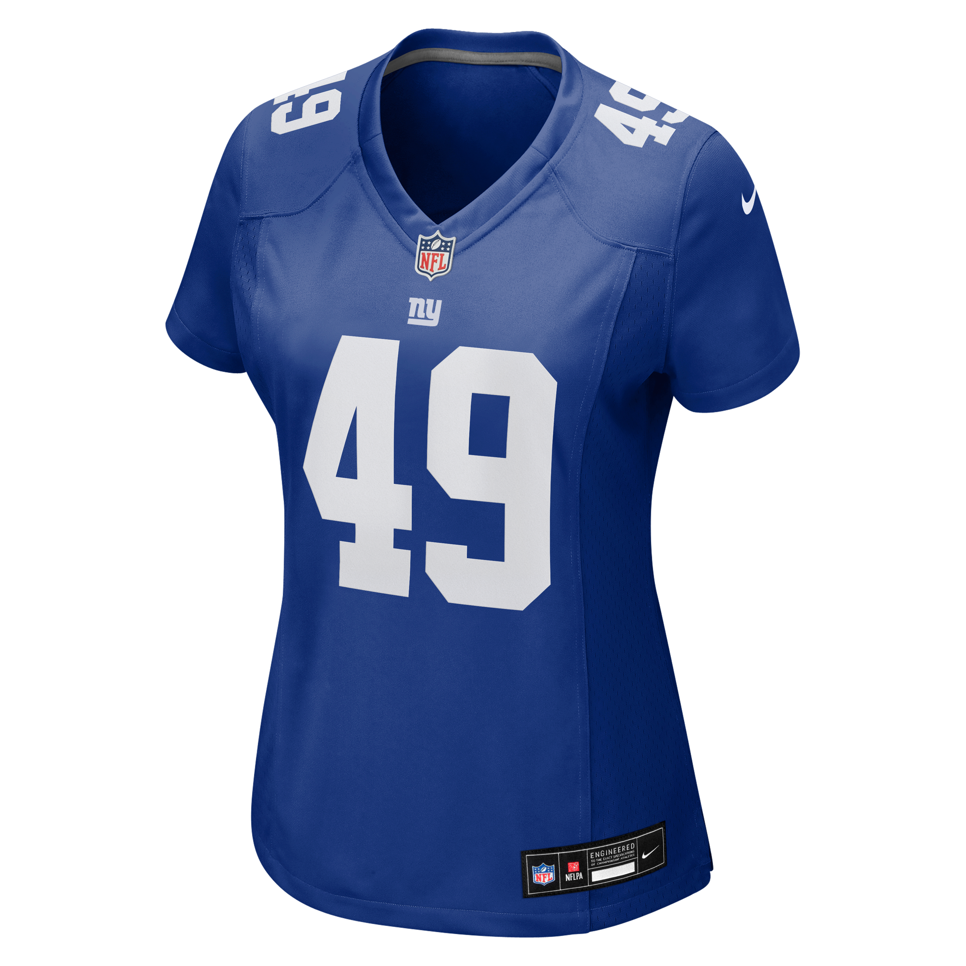 Tremaine Edmunds New York Giants Game Jersey Royal NFL Football Fan Wear
