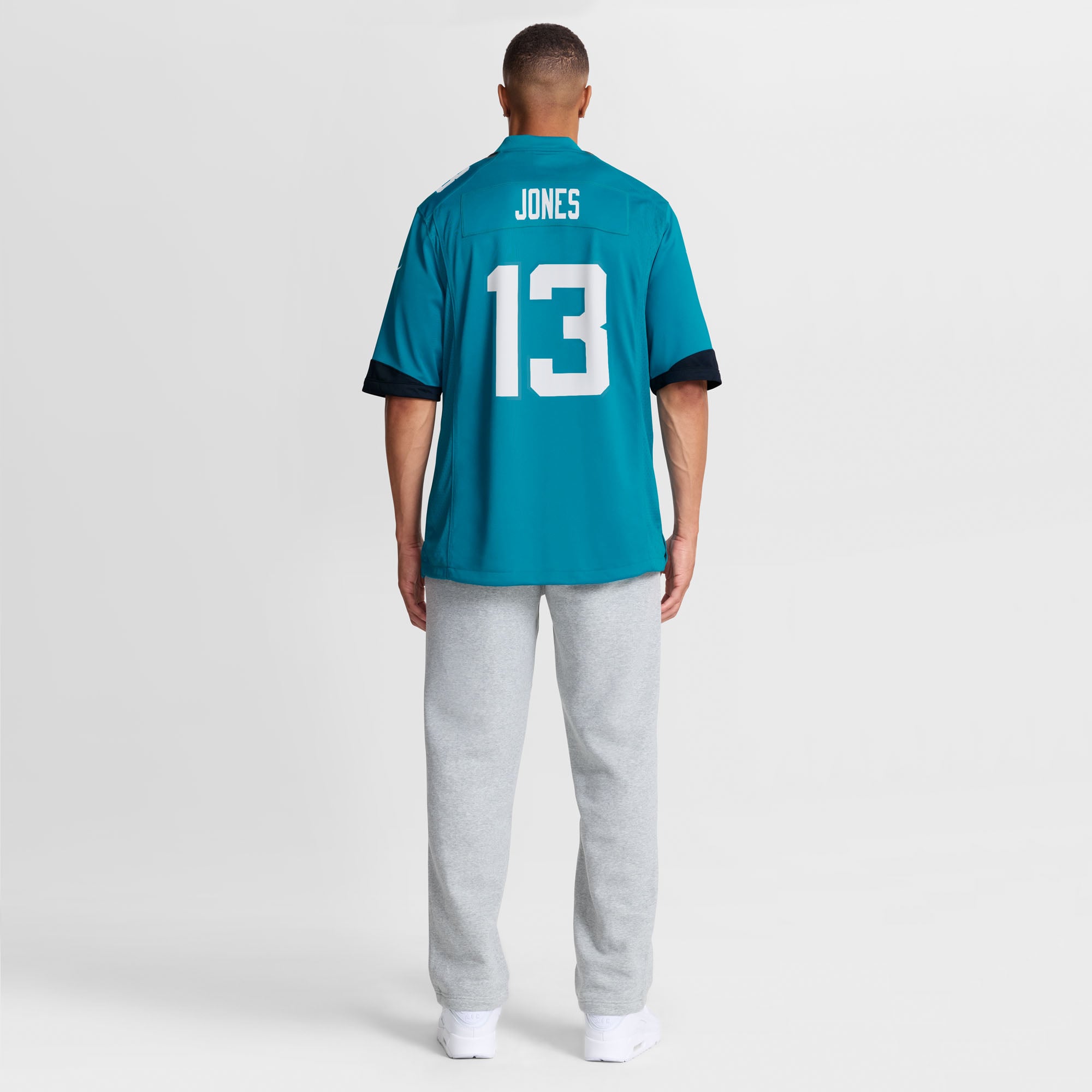 Tim Jones Jacksonville Jaguars Game Jersey Teal NFL Football Fan Wear Tim Jones