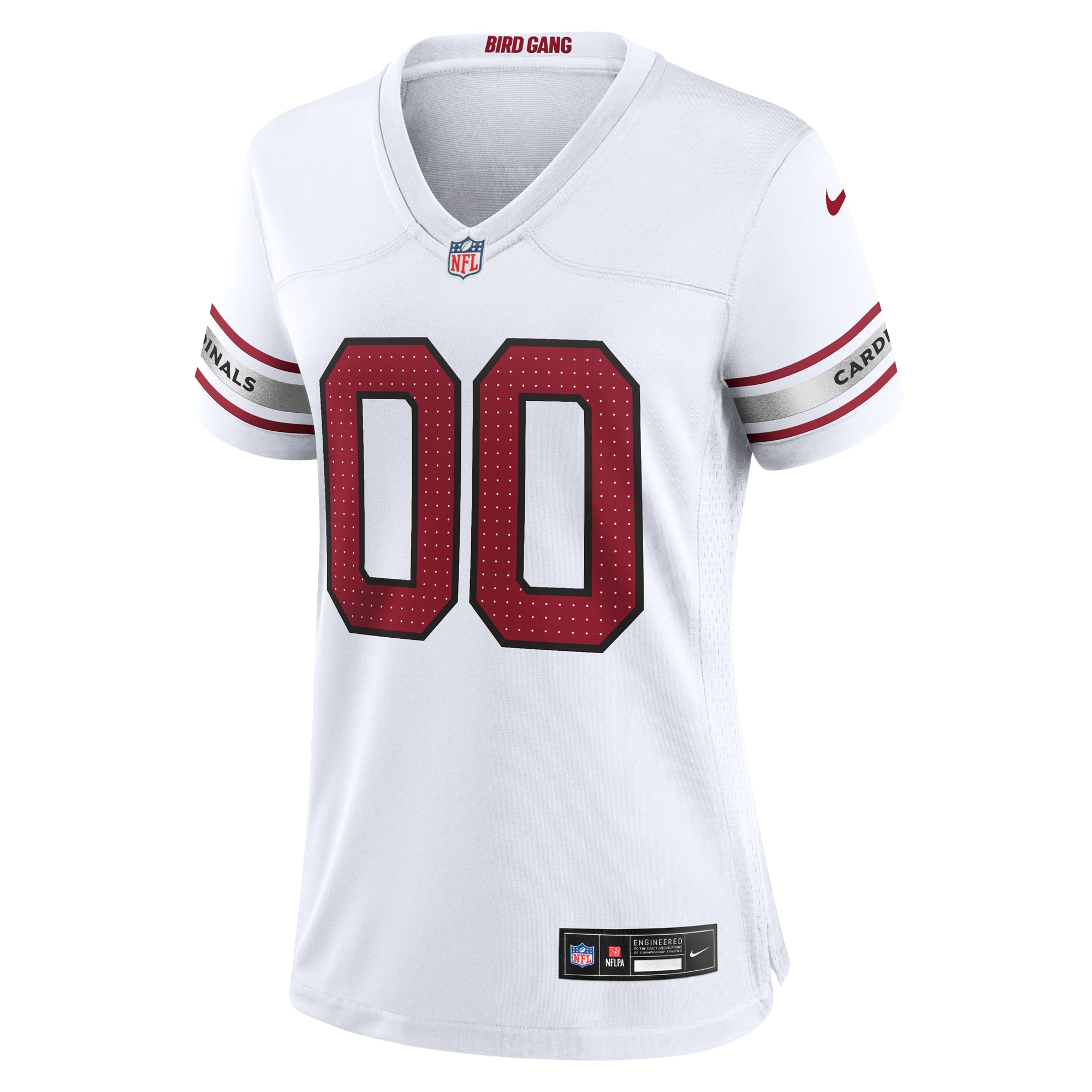 Arizona Cardinals Game Jersey White NFL Football Fan Wear Custom Number
