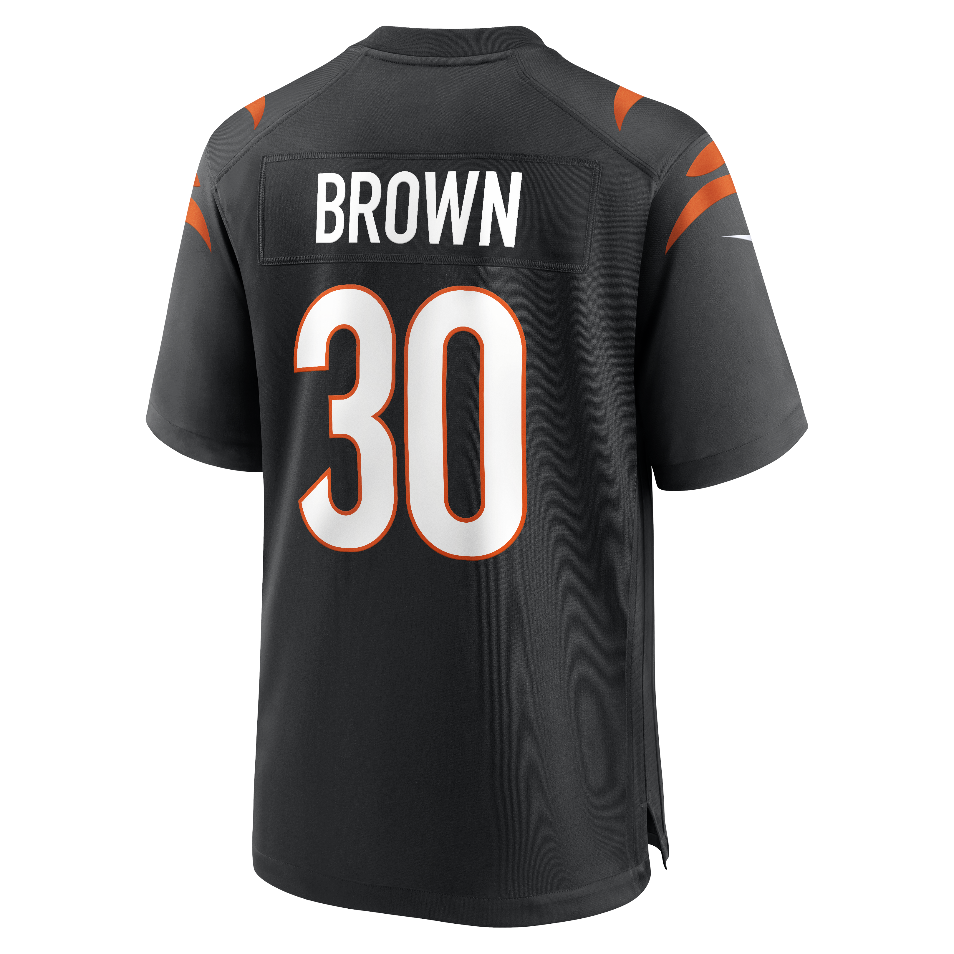 Chase Brown Cincinnati Bengals Game Jersey No.1 Brown NFL Football Fan Wear Chase Brown