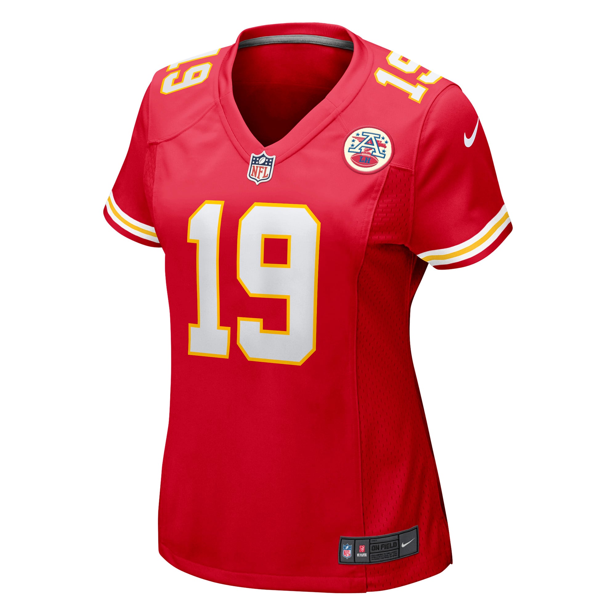 Kadarius Toney Kansas City Chiefs Player Jersey Red NFL Football Fan Wear Kadarius Toney