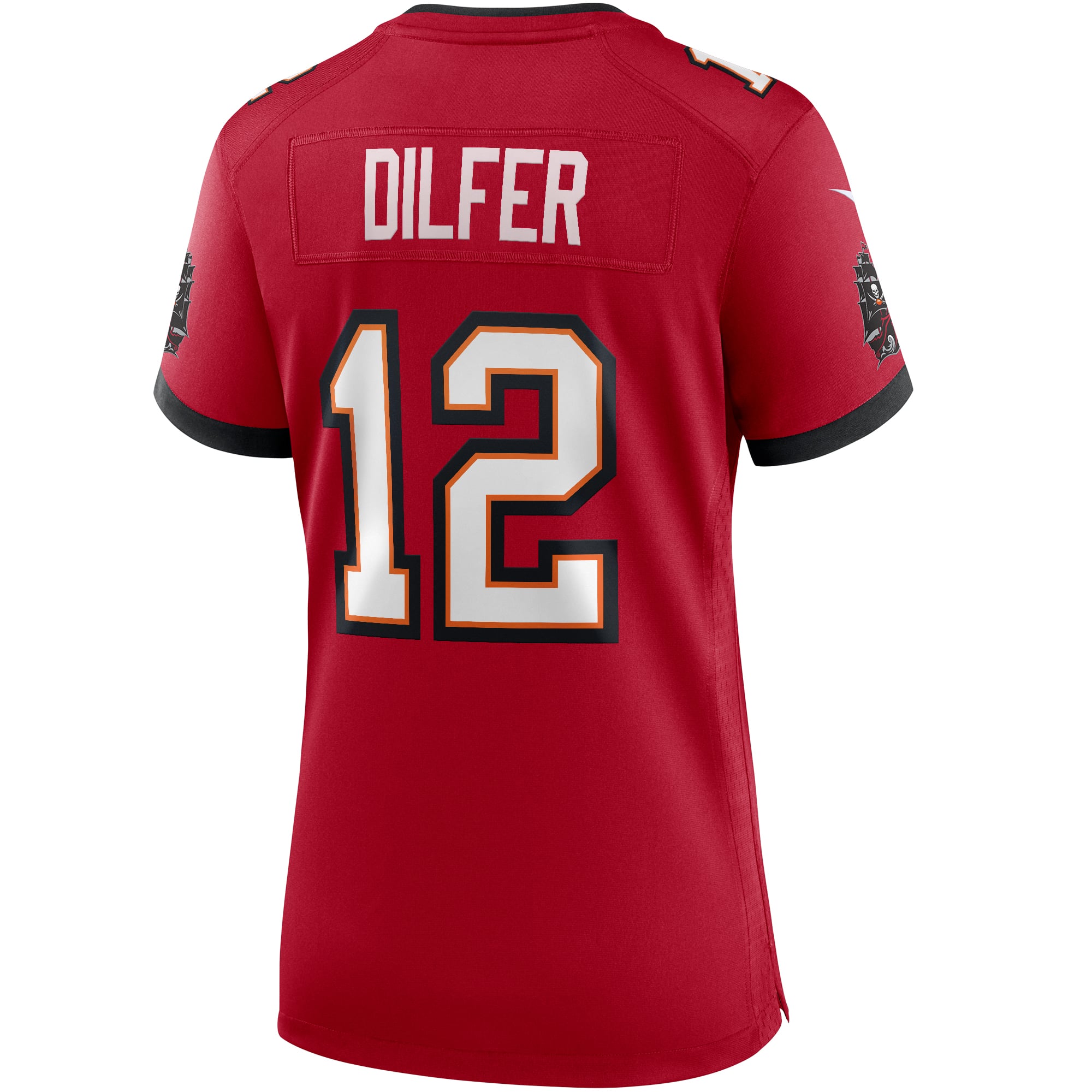 Trent Dilfer Retired Tampa Bay Buccaneers Player Jersey Red NFL Football Fan Wear