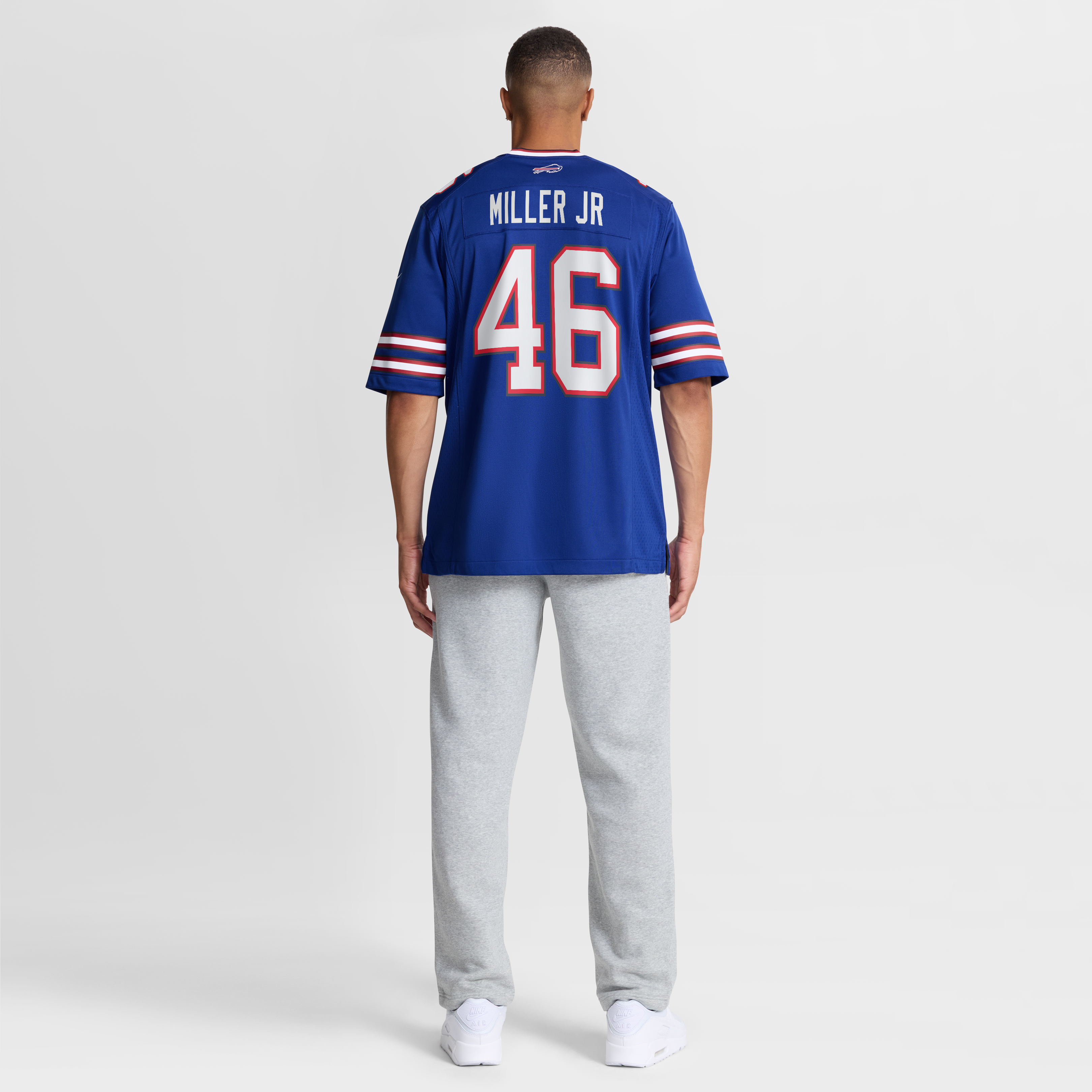 DJ Miller Jr Buffalo Bills Game Jersey Royal NFL Football Fan Wear