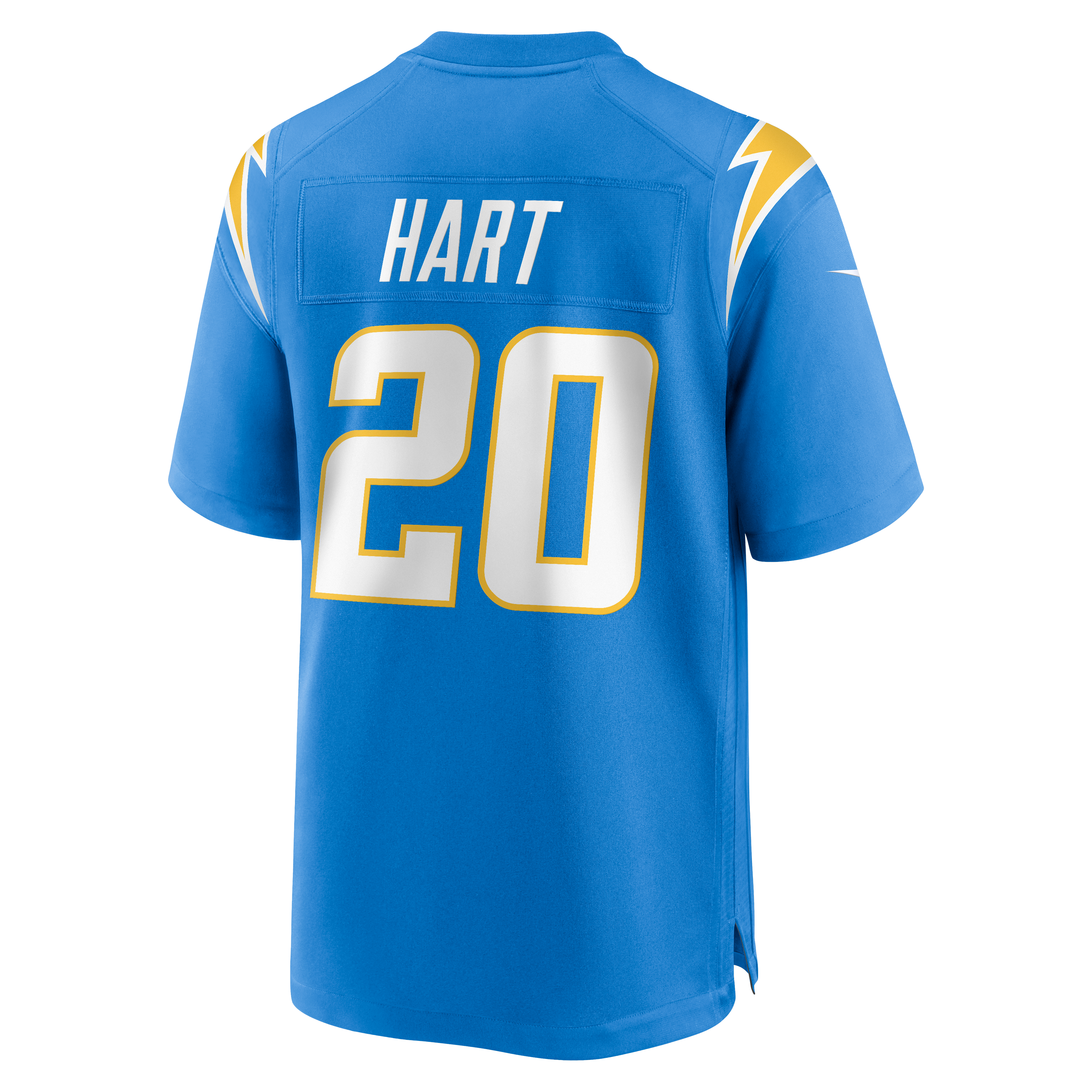 Cam Hart Los Angeles Chargers Game Jersey Powder Blue NFL Football Fan Wear
