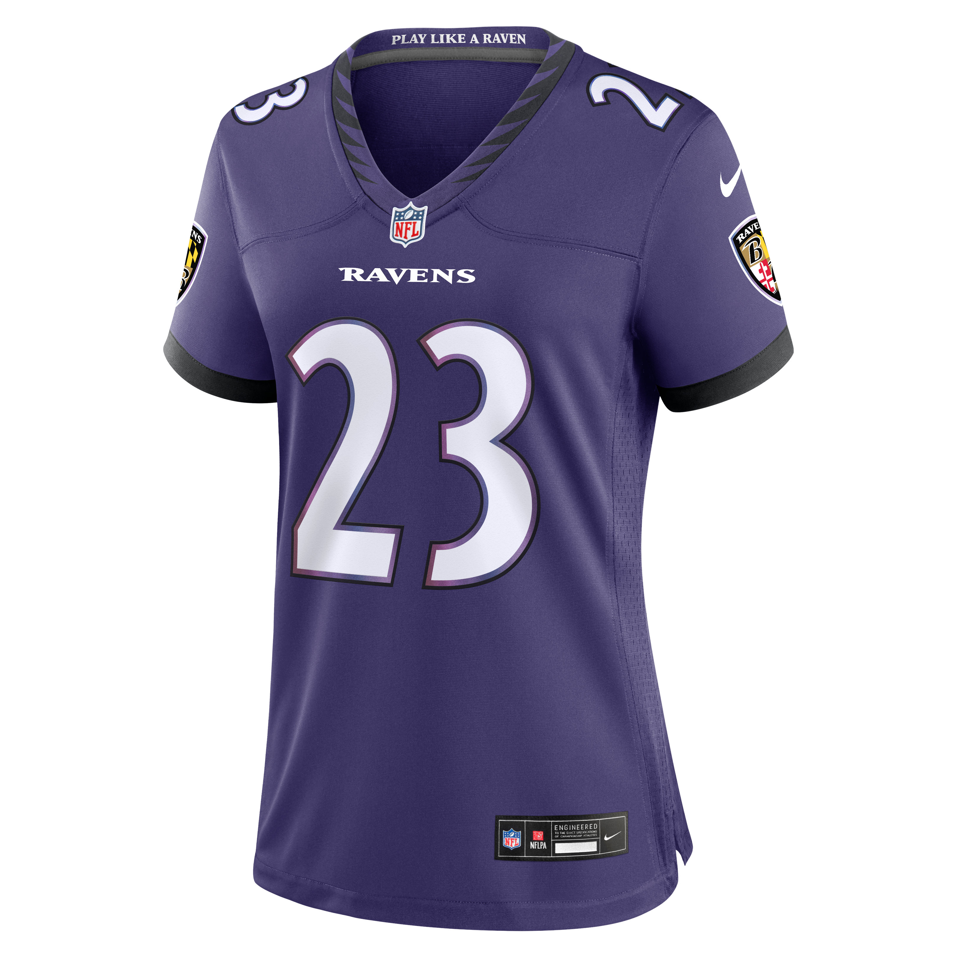Adam Randall Baltimore Ravens Game Jersey Purple NFL Football Fan Wear Adam Randall