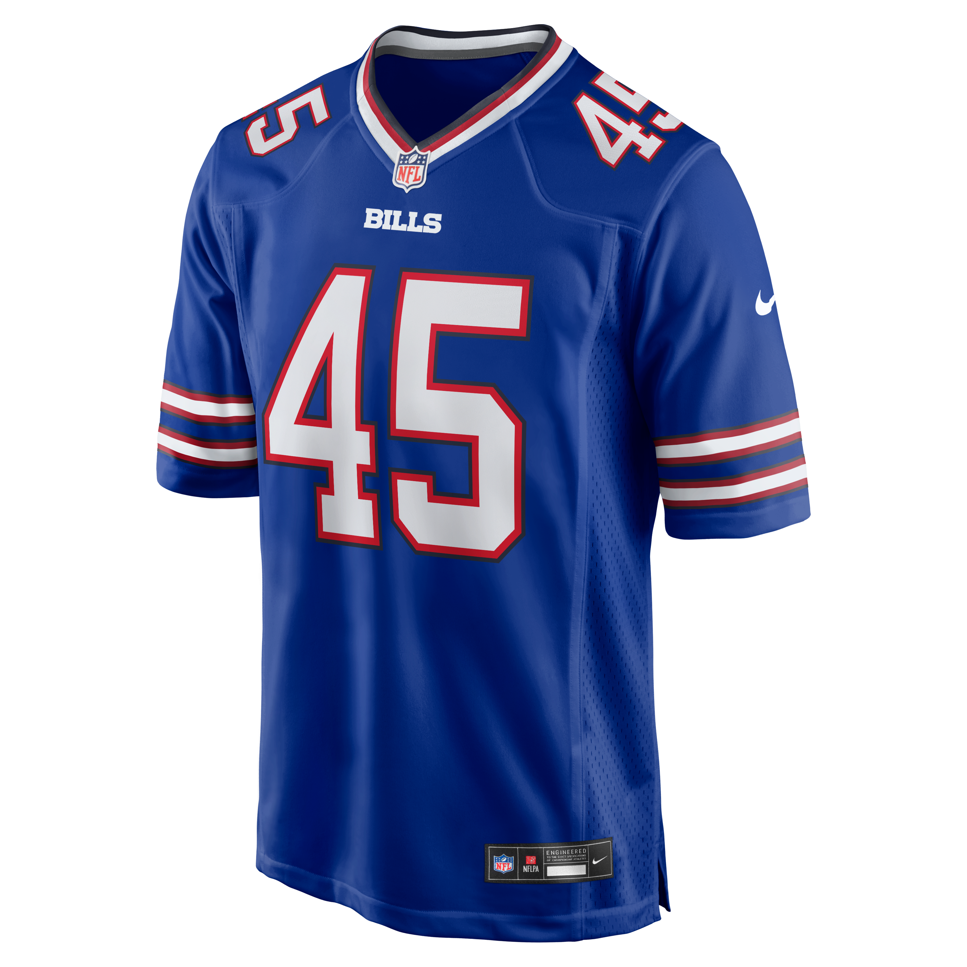 Shaq Thompson Buffalo Bills Game Jersey Royal NFL Football Fan Wear Shaq Thompson