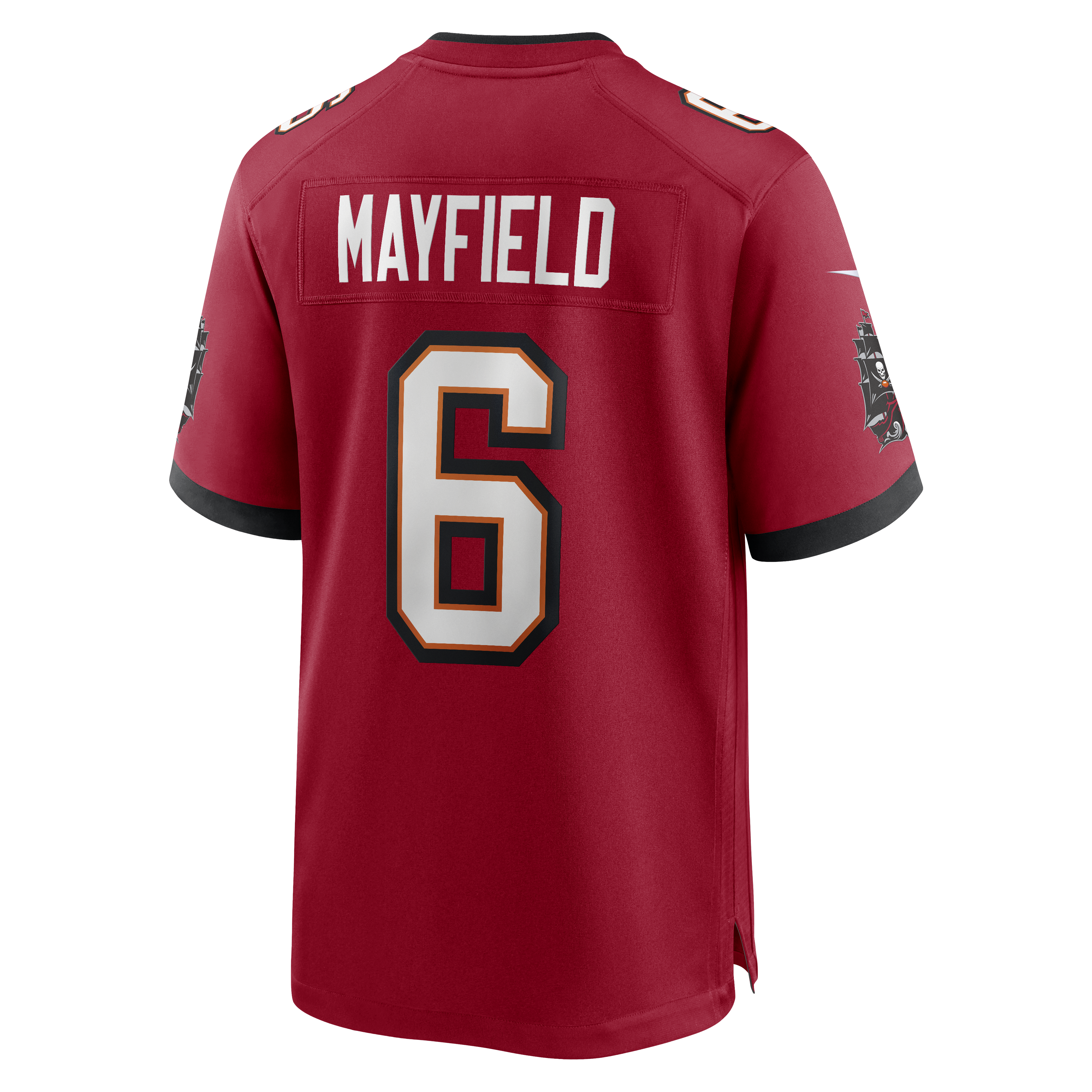 Baker Mayfield Tampa Bay Buccaneers Game Jersey Red NFL Football Fan Wear