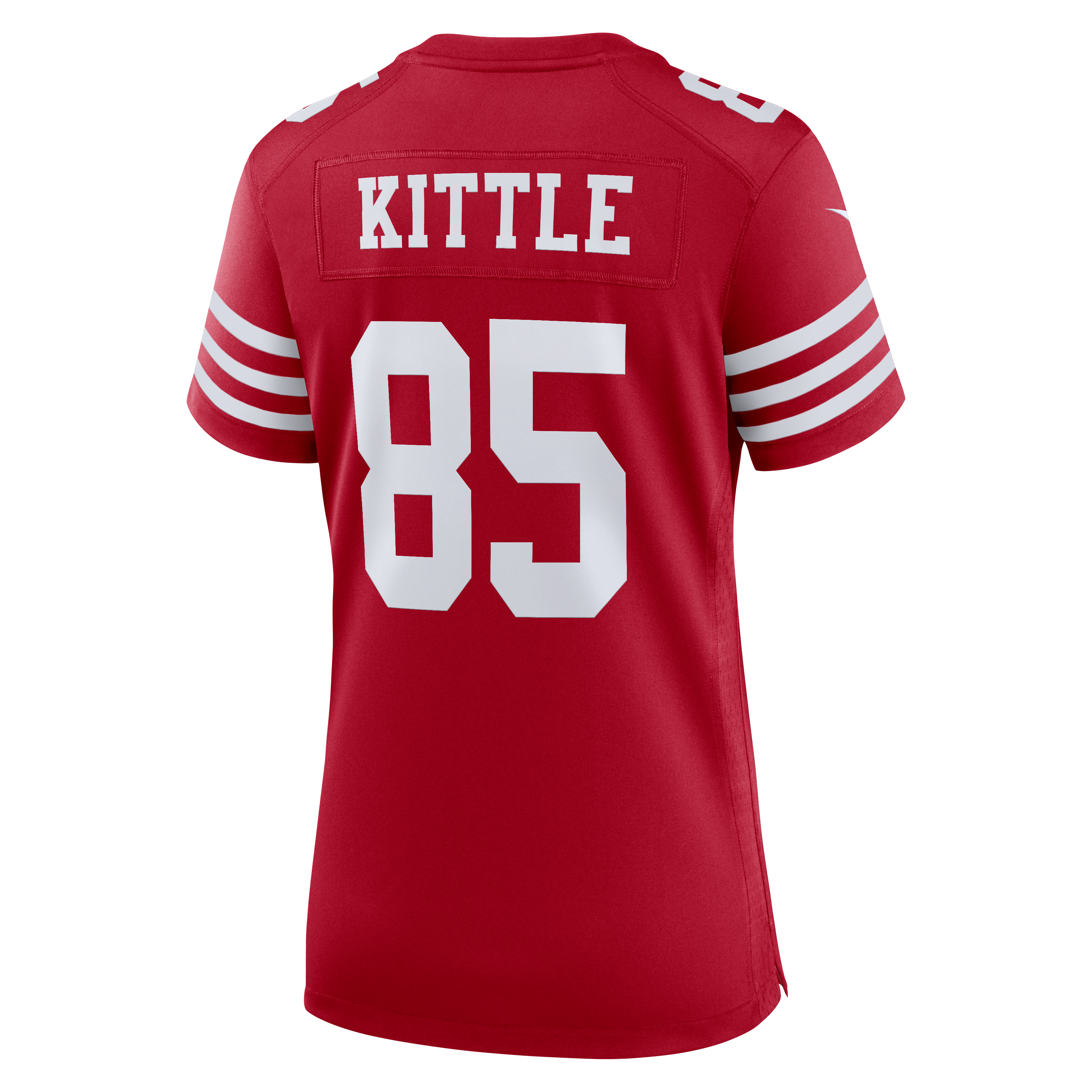 George Kittle San Francisco 49ers Game Jersey Scarlet NFL Football Fan Wear George Kittle