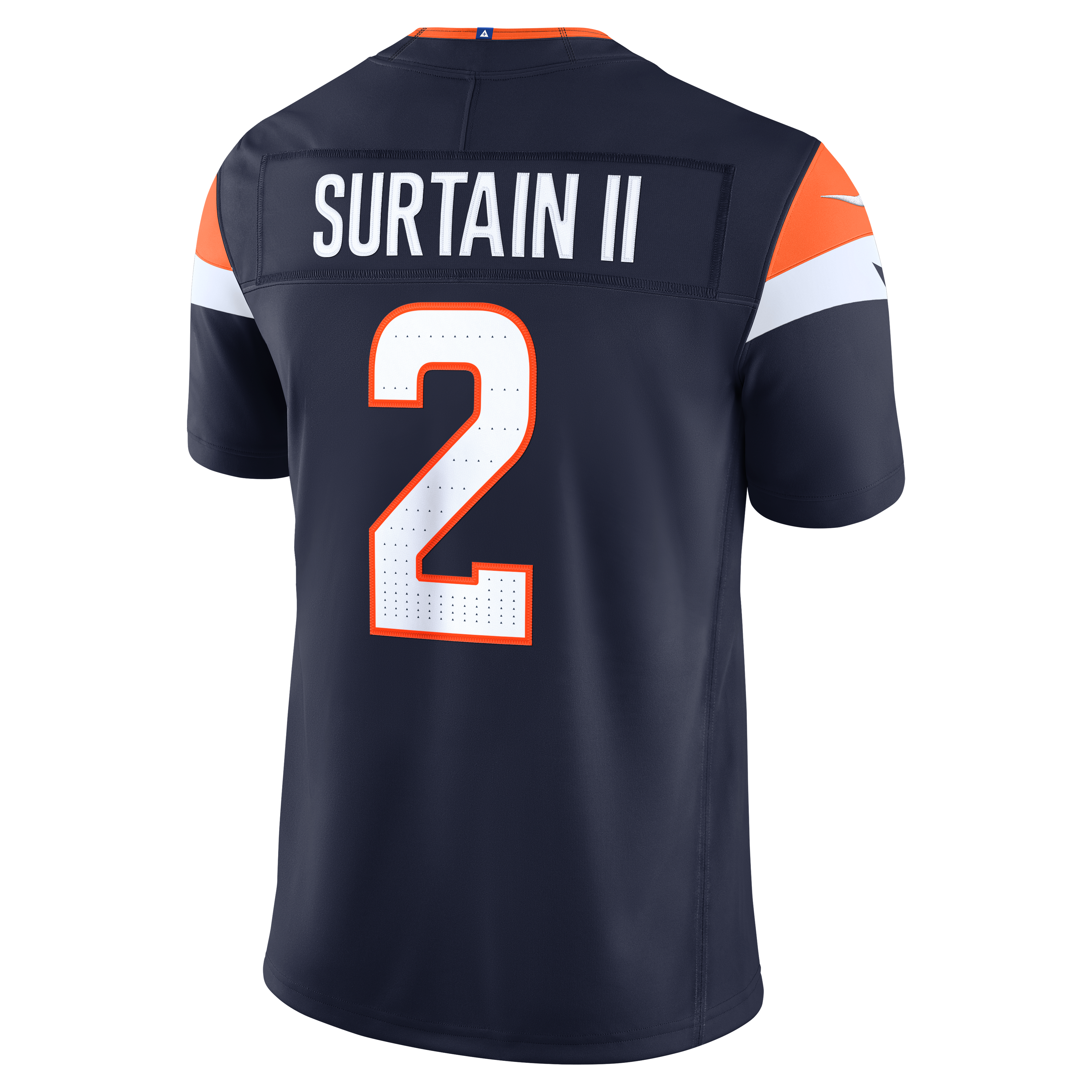 Pat Surtain Denver Broncos Alternate Jersey Navy NFL Football Fan Wear