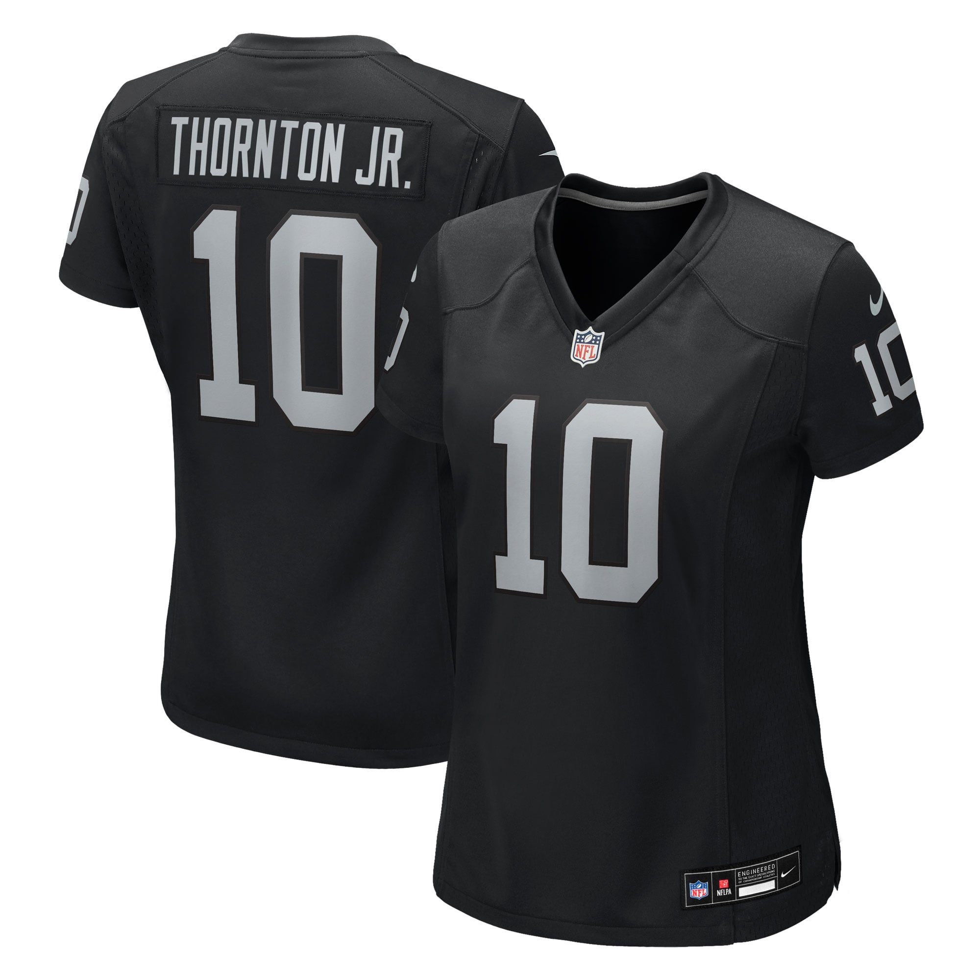 Dont'e Thornton Jr Las Vegas Raiders Game Jersey Black NFL Football Fan Wear Dont'e Thornton Jr