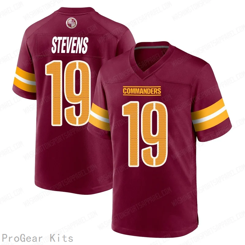 Drew Stevens Washington Commanders Untouchable Jersey No.19 Burgundy NFL Football Fan Wear Drew Stevens