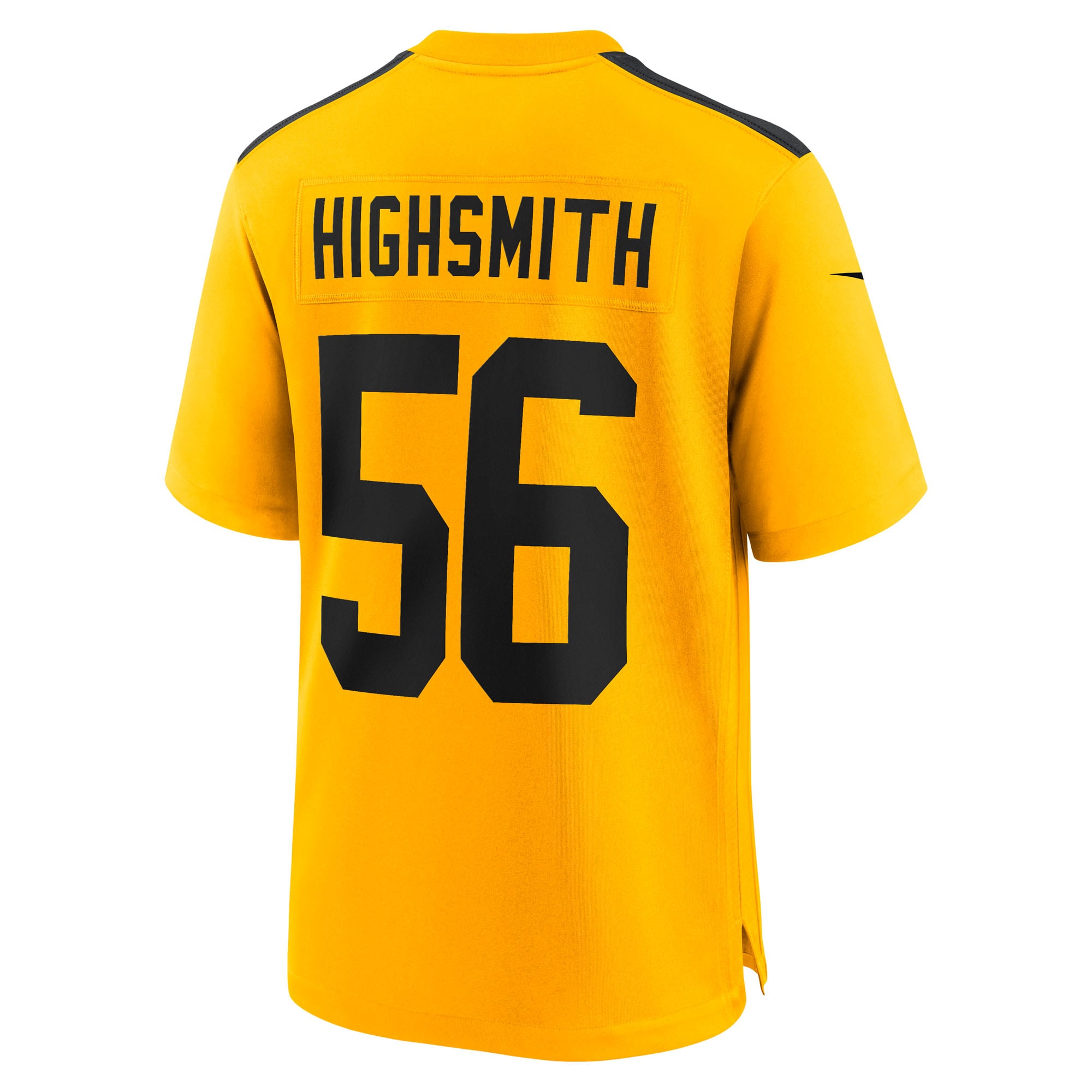 Alex Highsmith Pittsburgh Steelers Game Jersey Gold NFL Football Fan Wear Alex Highsmith
